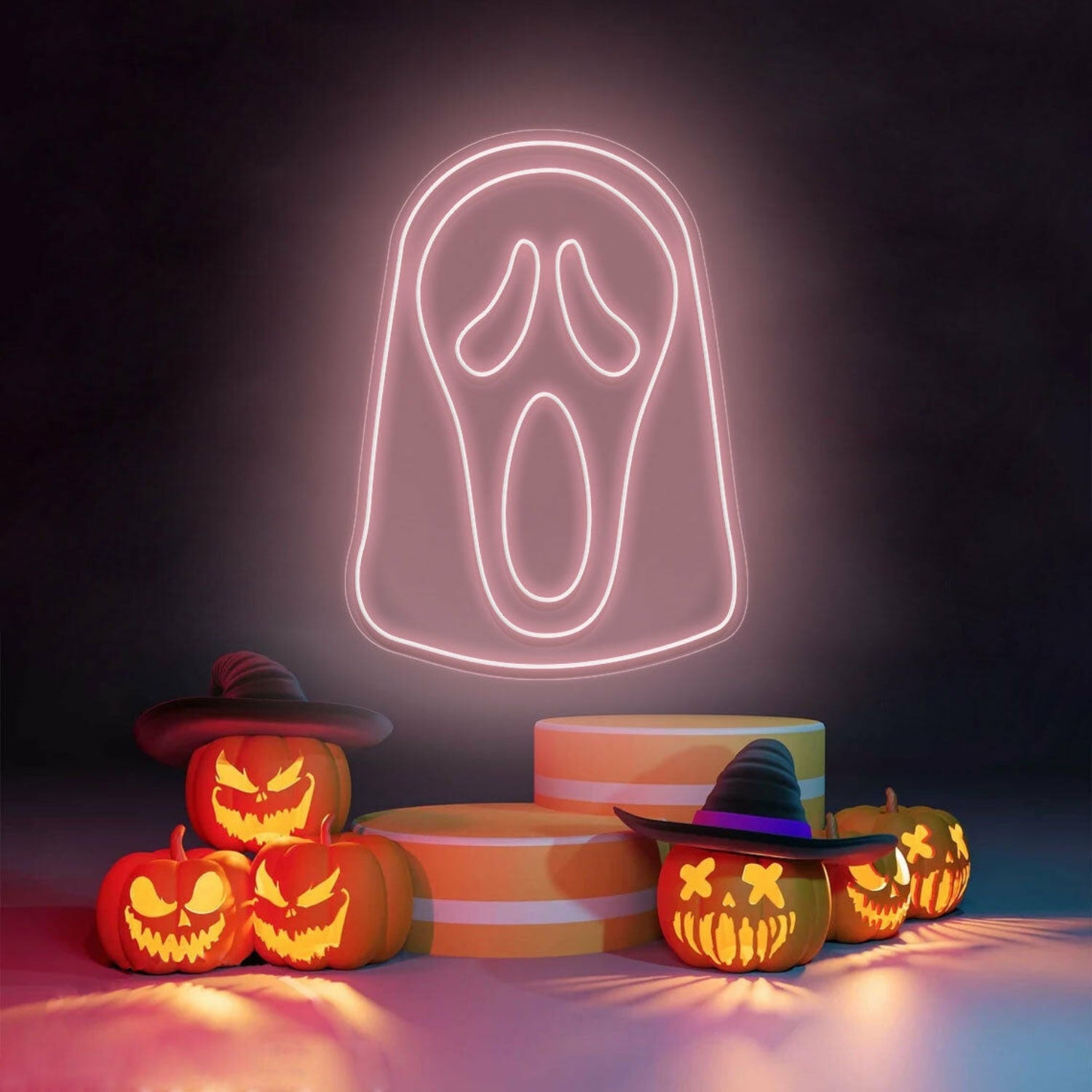 Ghost Neon Signs Halloween Neon Light Decoration | Shineneon