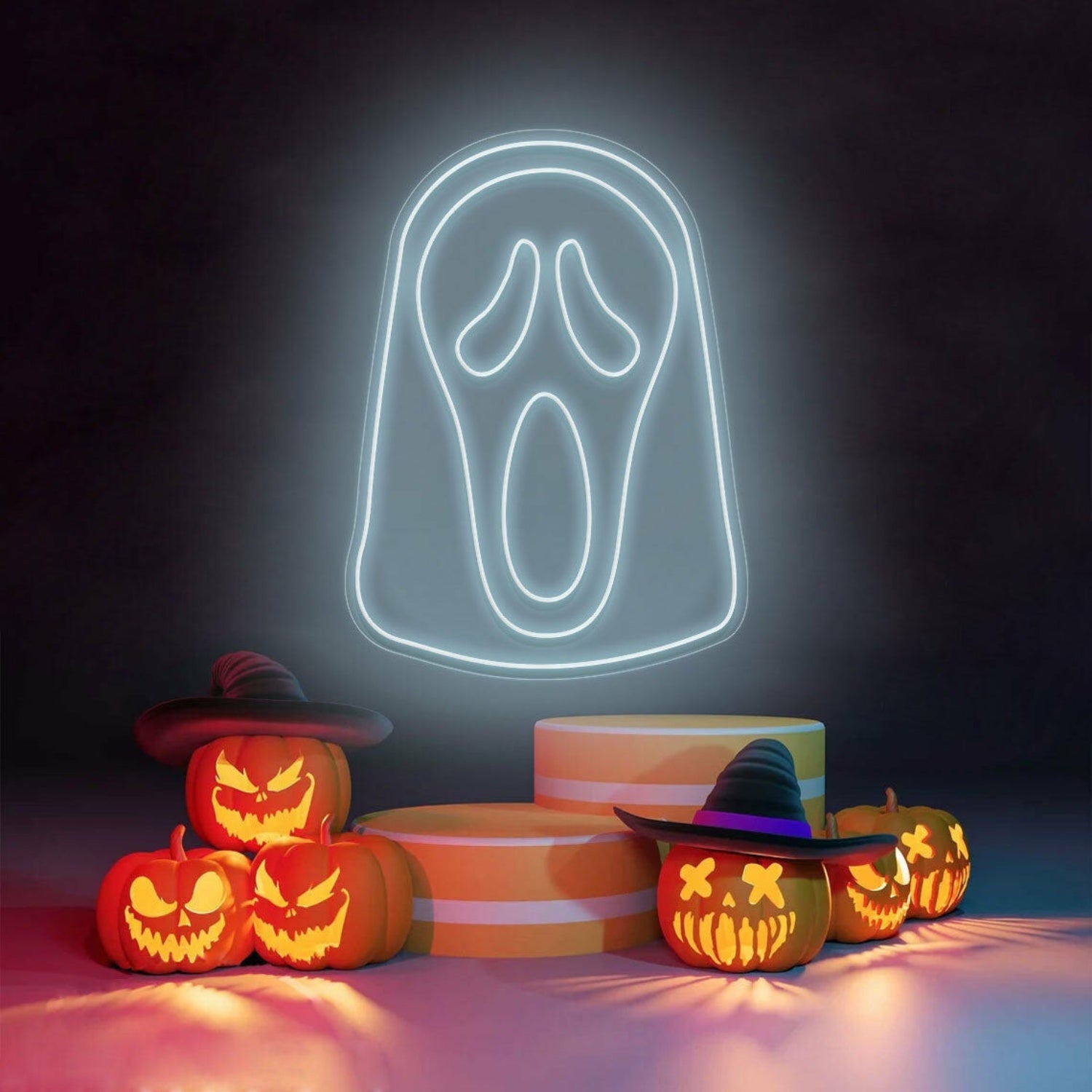 Ghost Neon Signs Halloween Neon Light Decoration | Shineneon