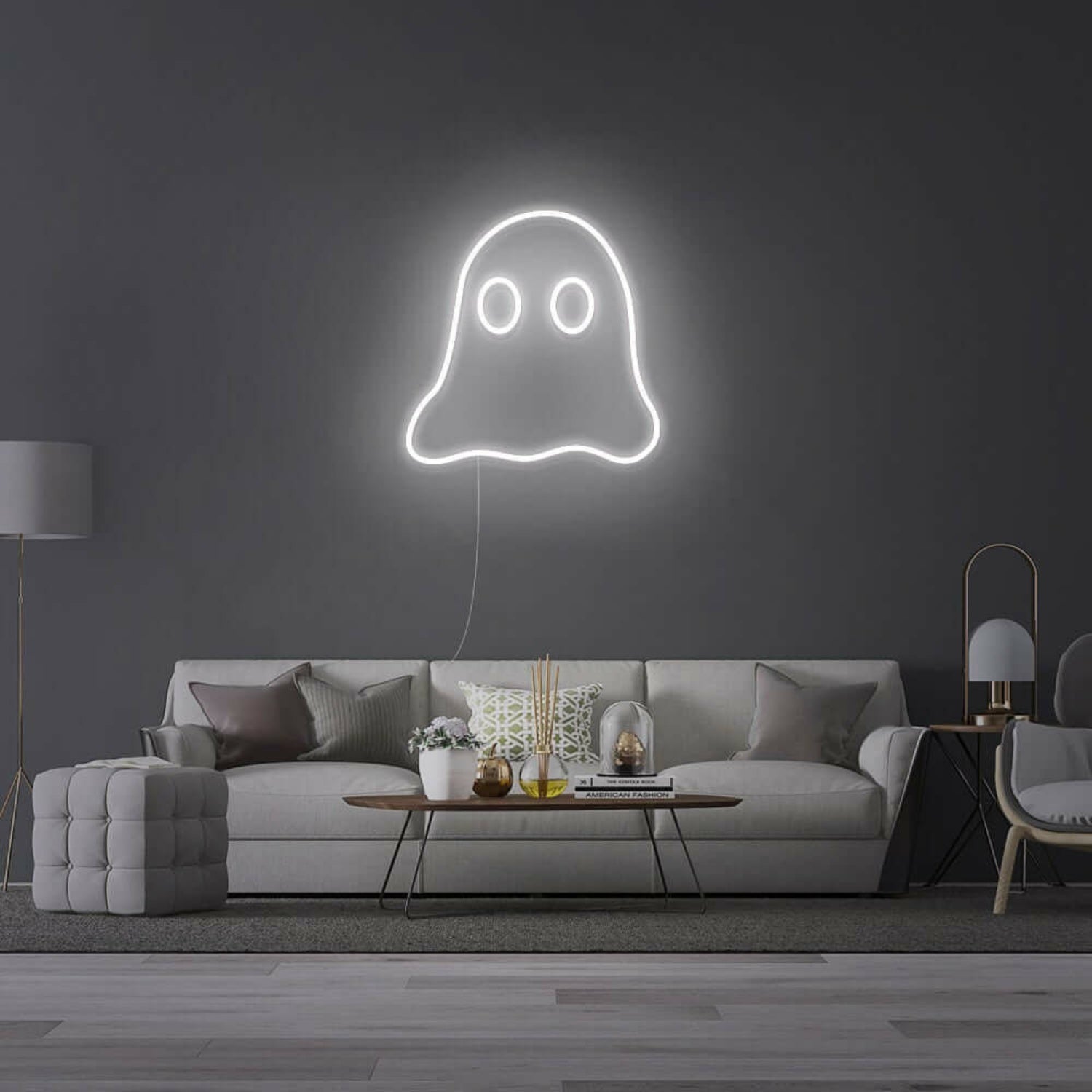 Ghost V1 Neon Sign | Shineneon