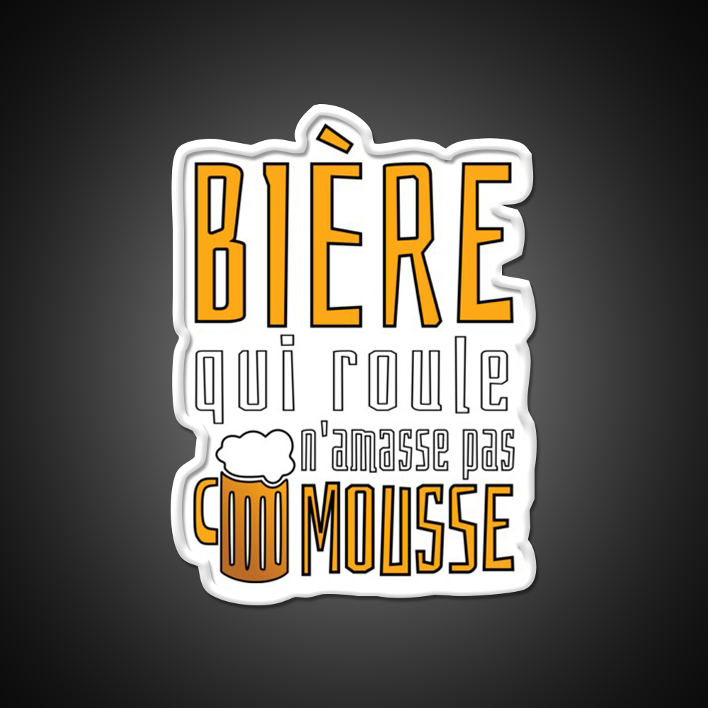 Gift Humor Man Beer Aperitif Man Cave Bar Led Neon Sign Bar Decor Rgb Color