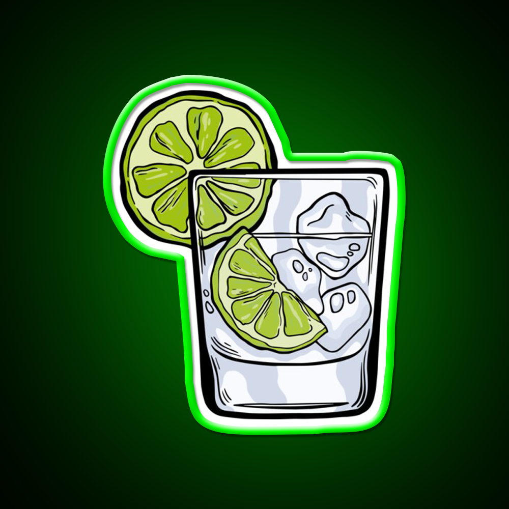 Gin And Tonic Cocktail Bar Decor Led Neon Sign Rgb Color - LED neon sign view 8