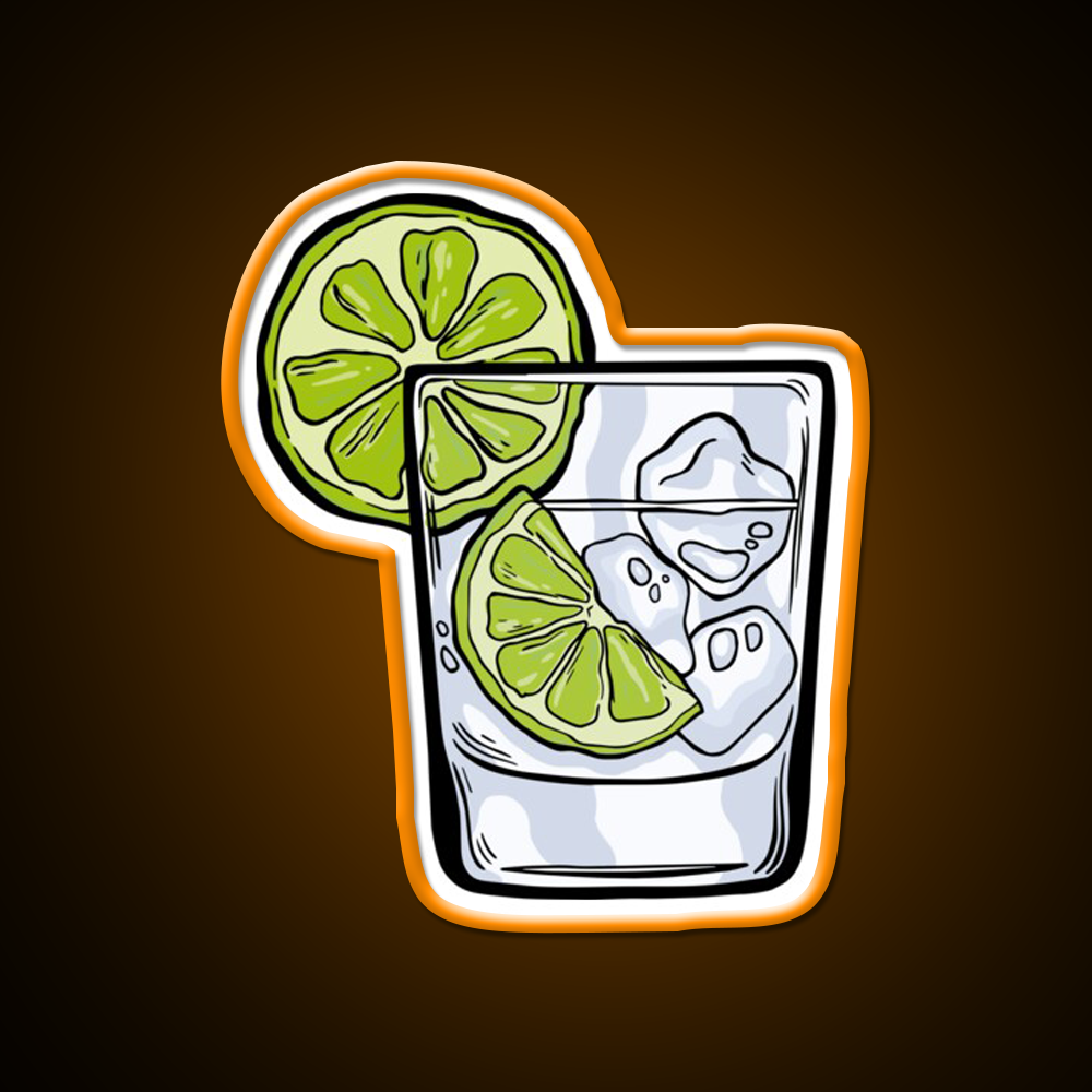 Gin And Tonic Cocktail Bar Decor Led Neon Sign Rgb Color - LED neon sign view 6