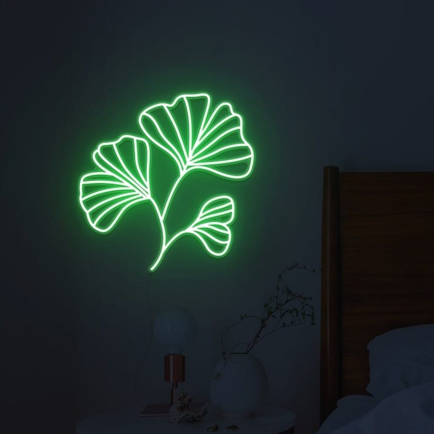 Ginkgo Leaves Led Neon Sign Wall Art | Shineneon
