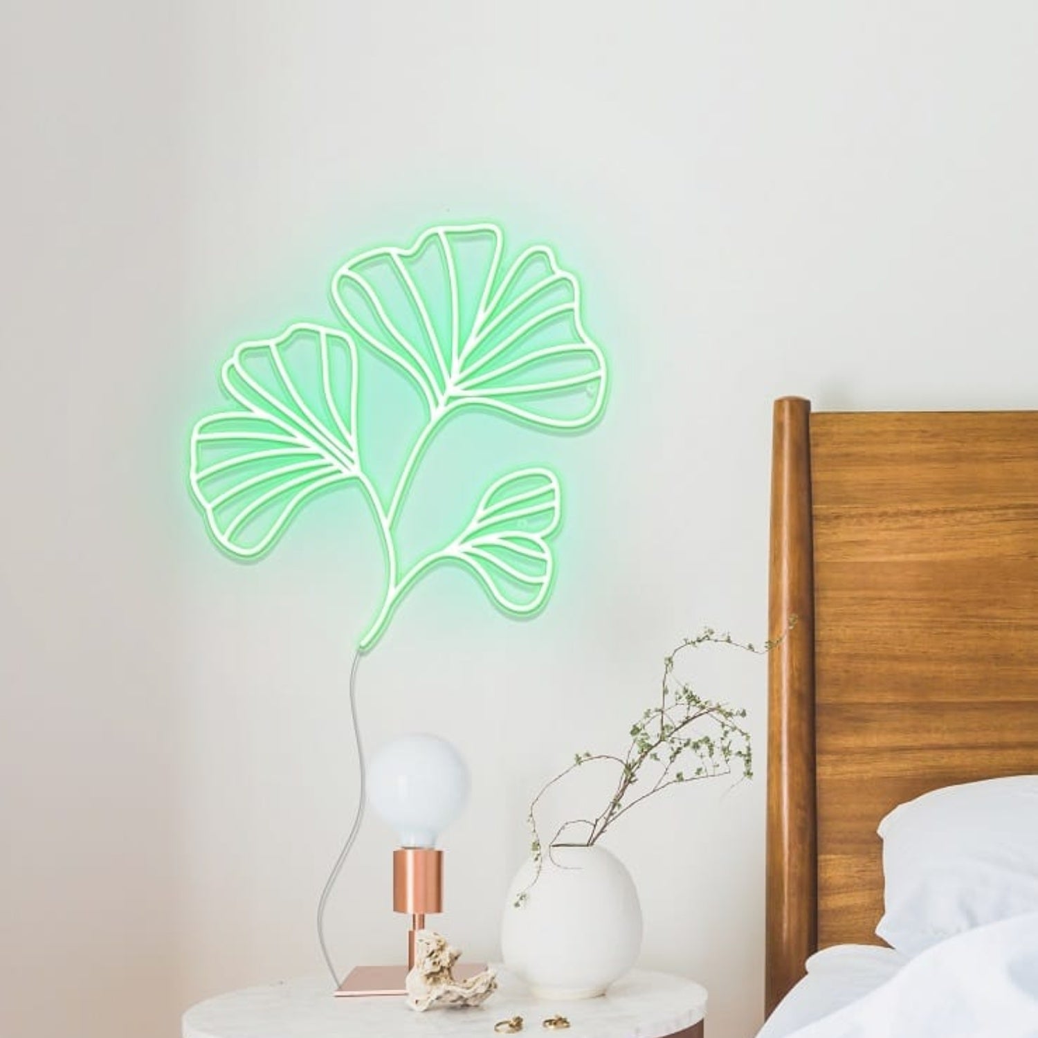 Ginkgo Leaves Led Neon Sign Wall Art | Shineneon