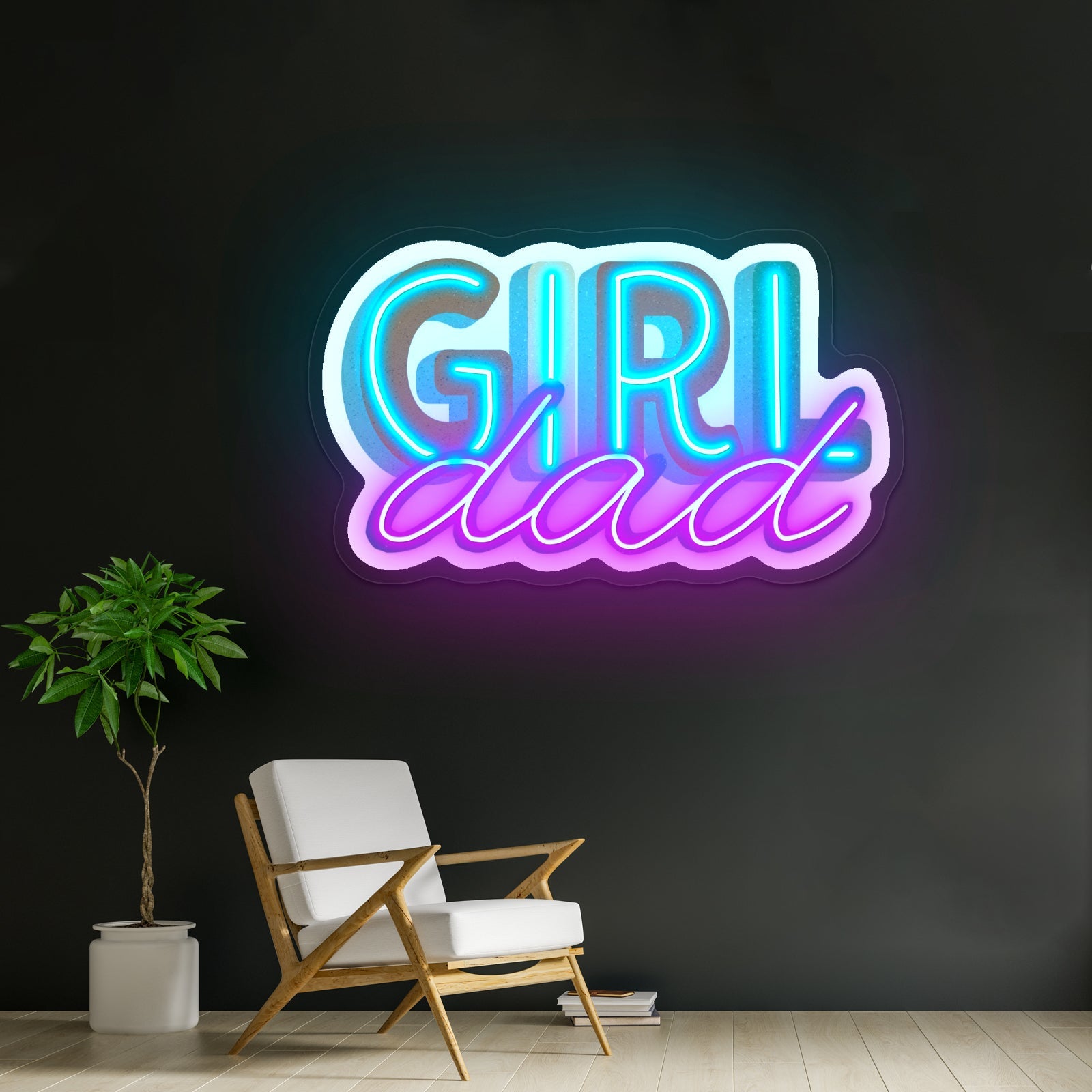 Girl Facial Expression Led Neon Sign Light Custom Led Signs - Shineneon