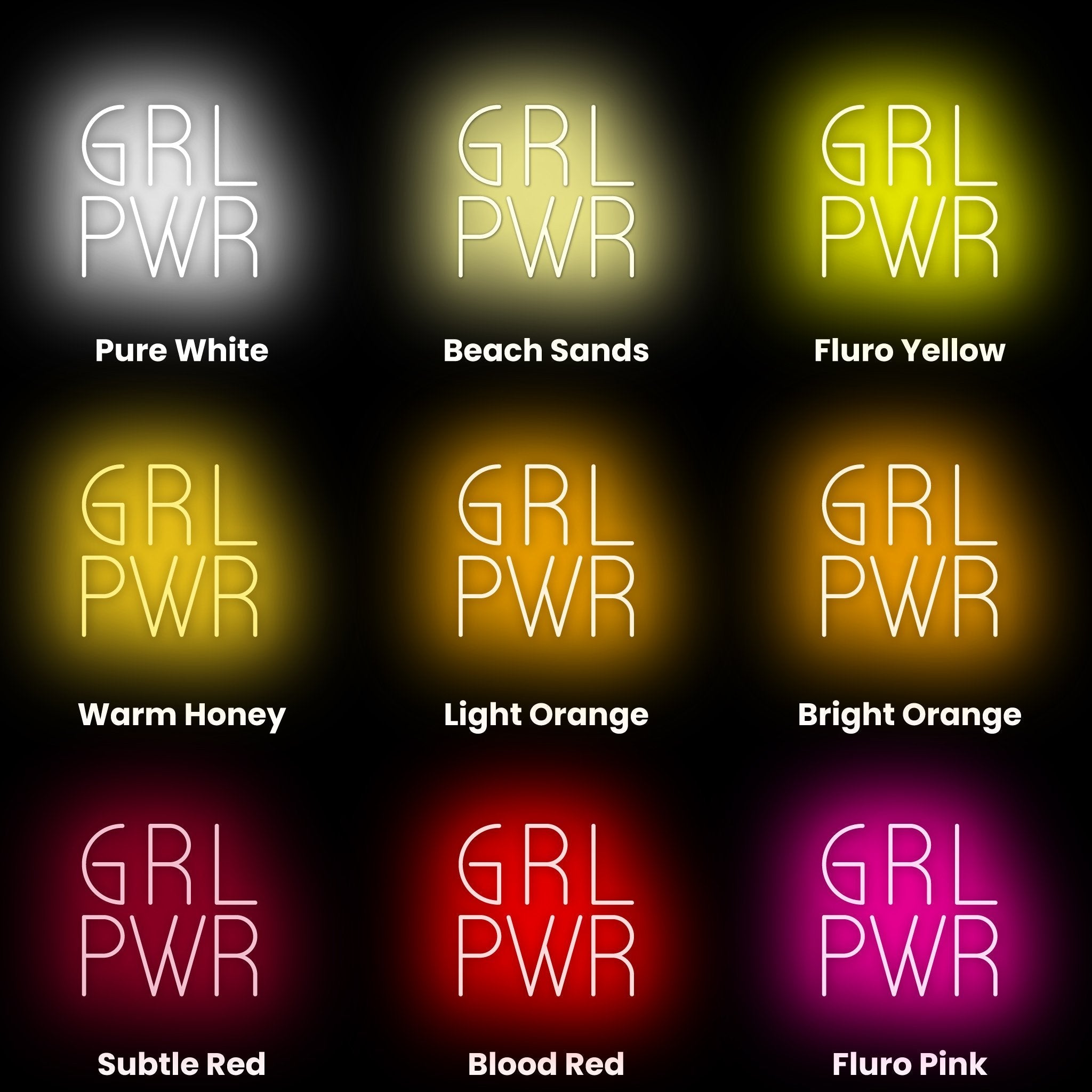 Girl Power Led Neon Sign | Shineneon