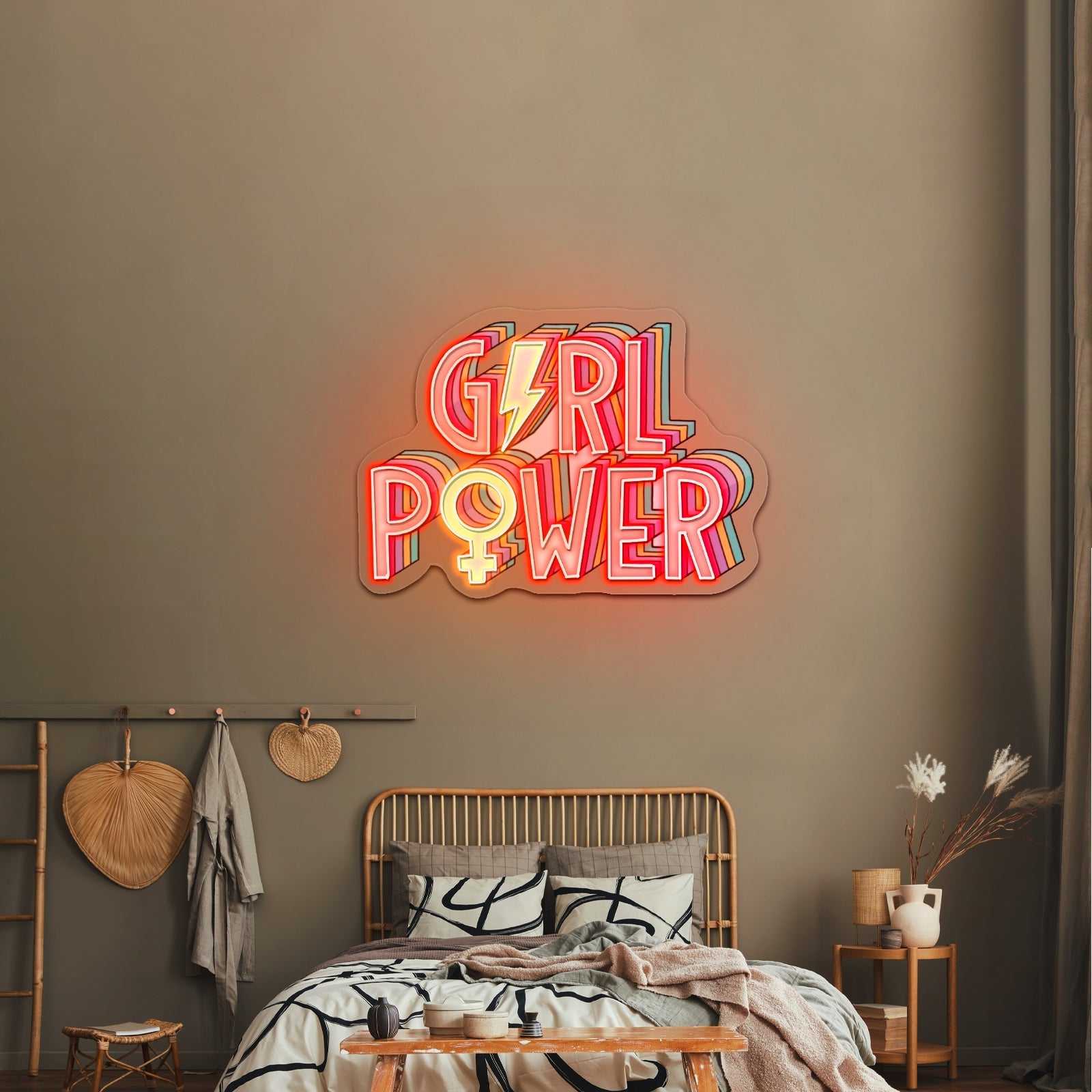 Girl Power Neon Signs Cool Led Signs - Shineneon