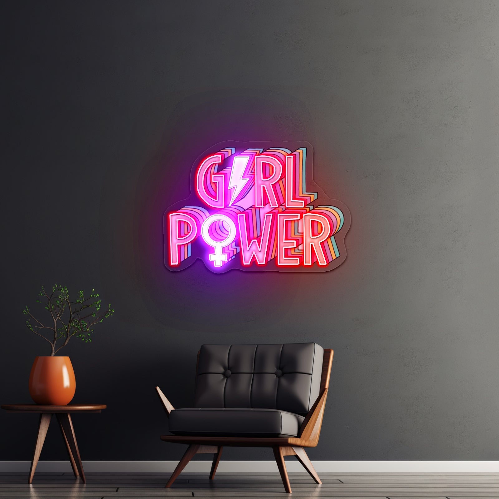 Girl With A Pearl Earring Artwork Neon Led Signs - LED neon sign view 12