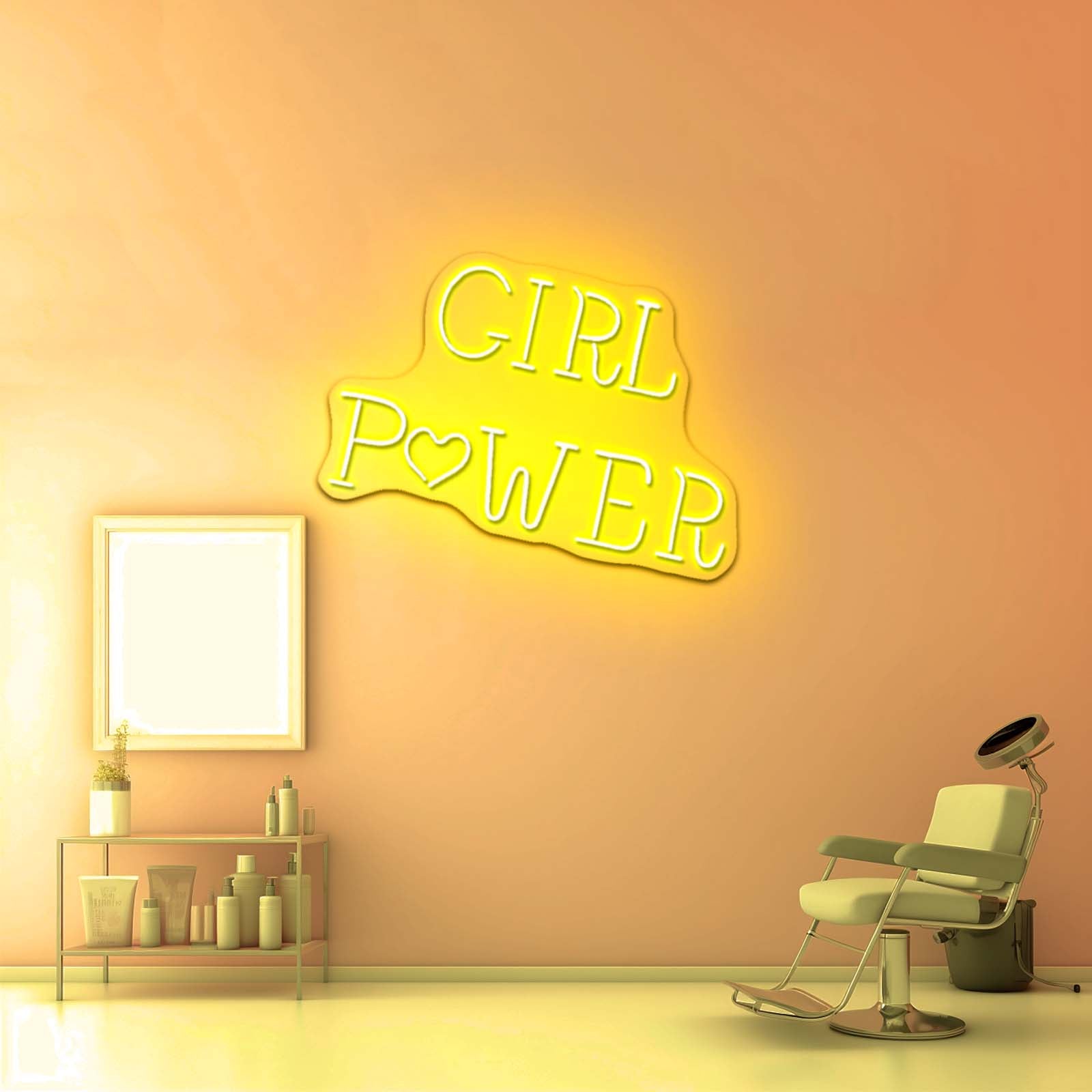 Girl Power Neon Signs For Room