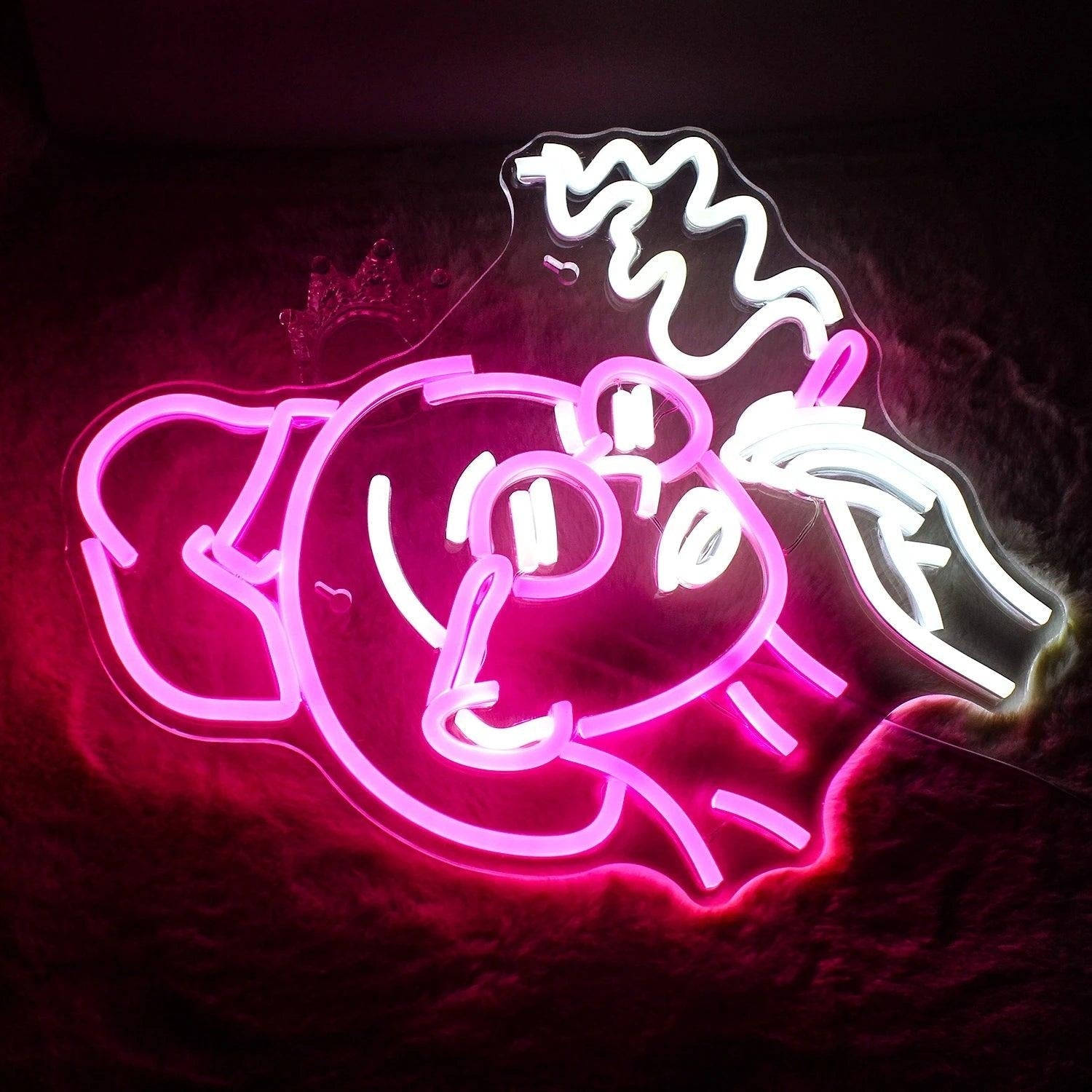 Girl Smoking Mexican Sugar Skull Floral Led Neon Sign For Bar Decor - Shineneon