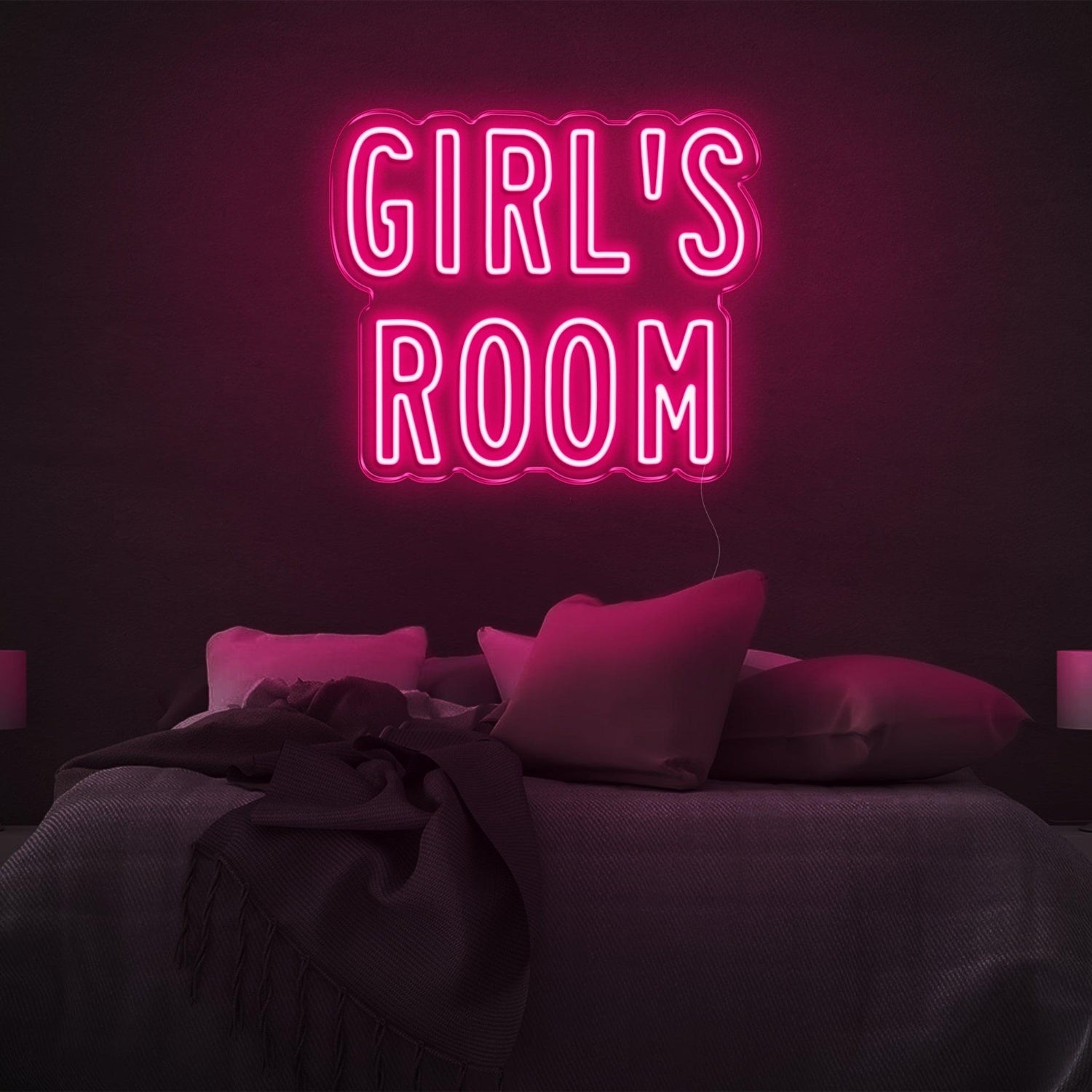 Girls Room Light Blue Led Neon Sign For Bedroom Decor | Shineneon