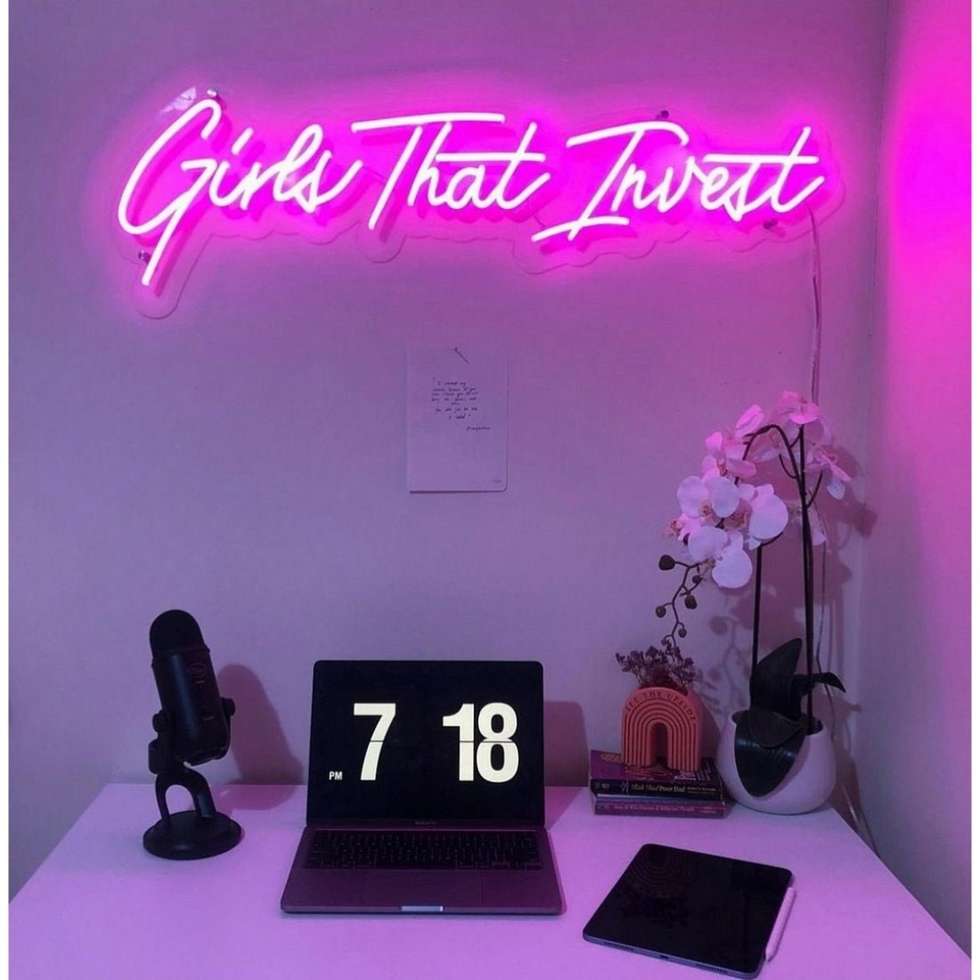 Girls That Invest Led Sign Business Neon Sign - Shineneon