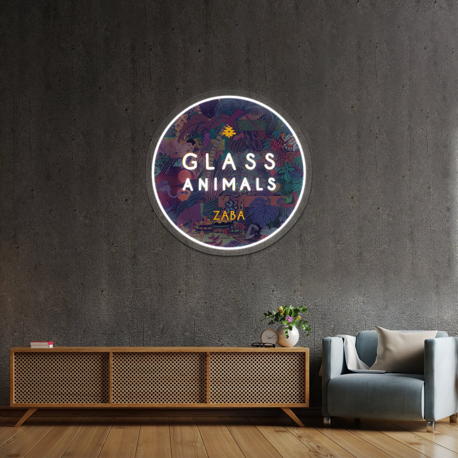 Glass Animals Artwork Neon Led Signs