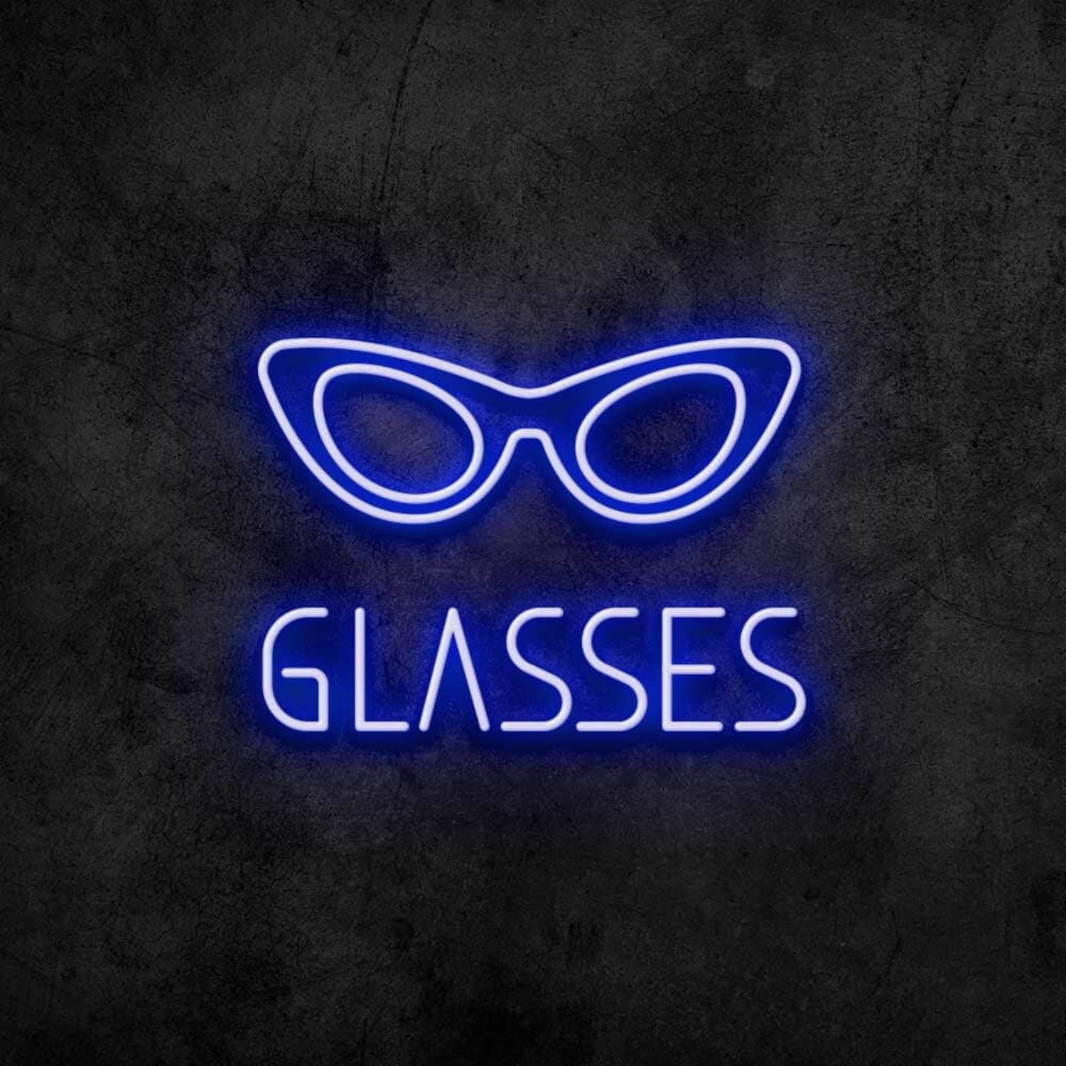 Glasses Led Neon Sign For Fashion And Optical Shops | Shineneon