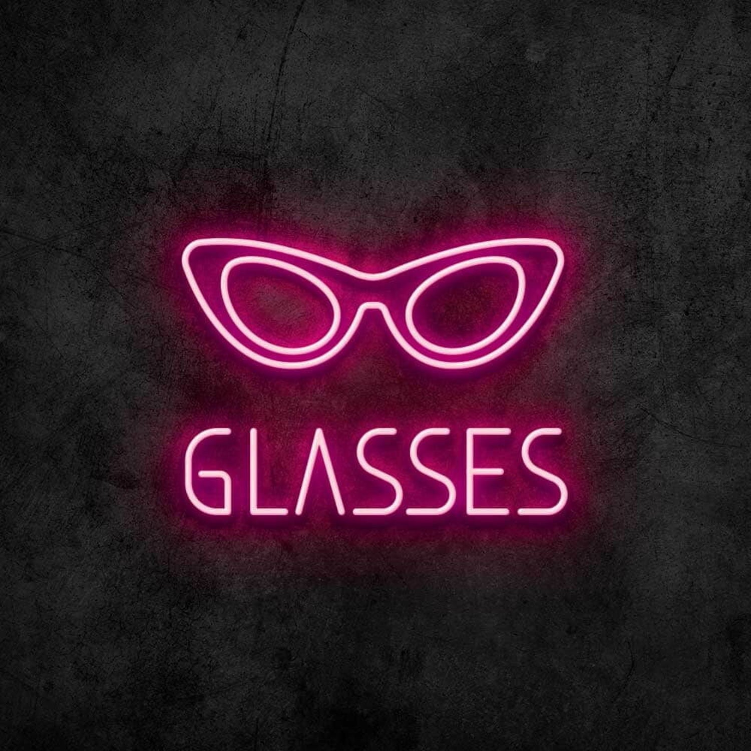 Glasses Led Neon Sign For Fashion And Optical Shops | Shineneon