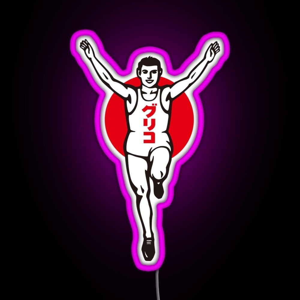 Glico Running Man Rgb Neon Sign - Shineneon