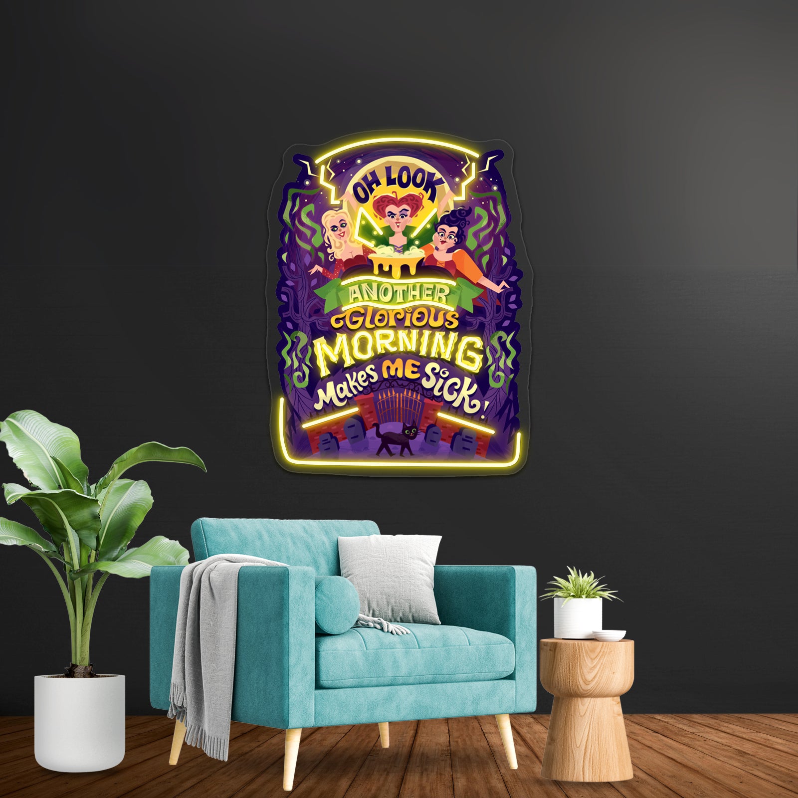 Glorious Morning Artwork Neon Led Signs - LED neon sign view 7