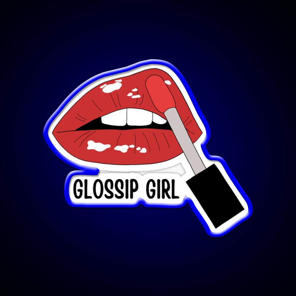 Glossip Girl Nail Salon Led Neon Sign Rgb Color - Shineneon