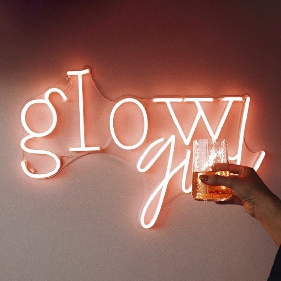 Glow Girl Led Sign Business Neon Sign - Shineneon