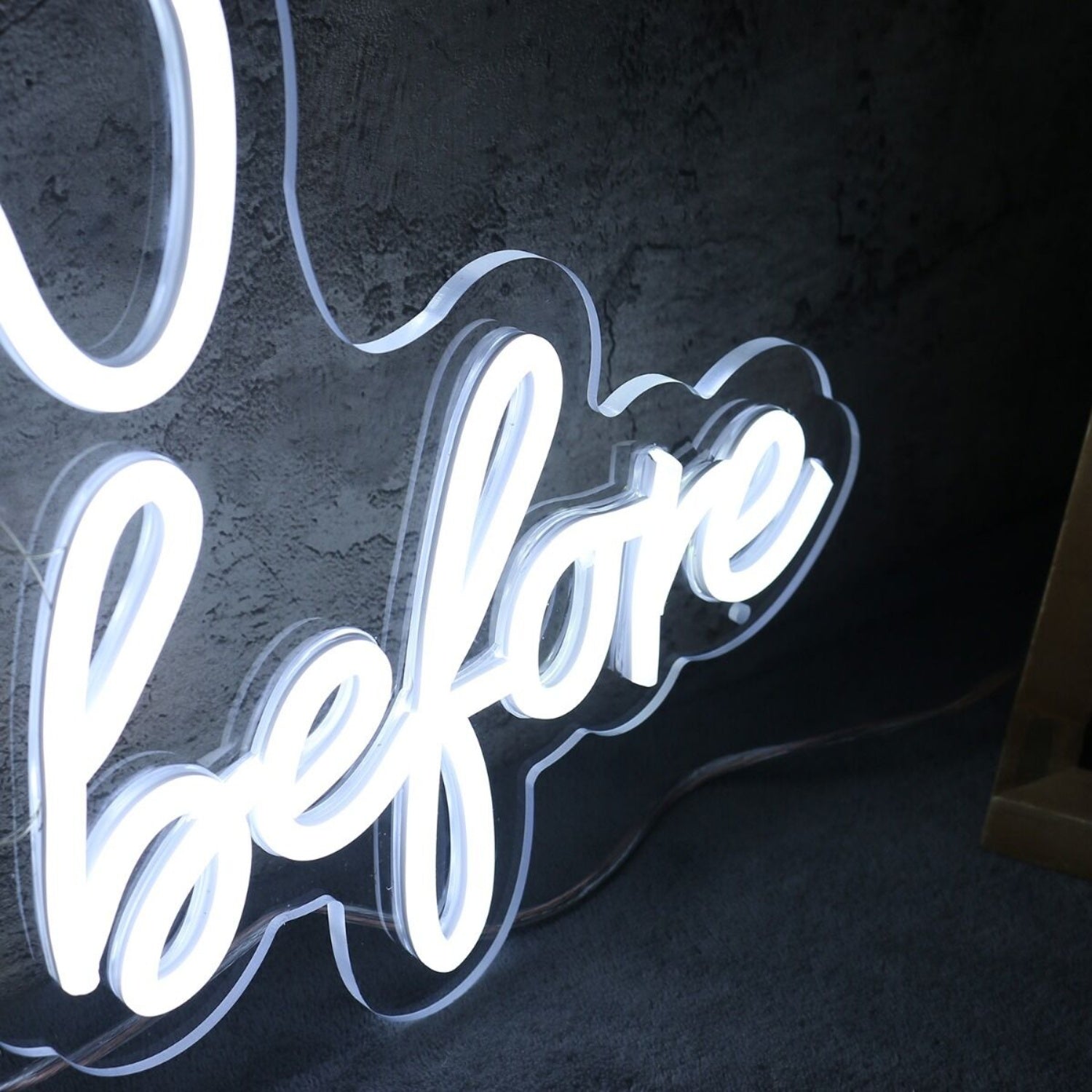 Glow Like Never Before White Neon Sign | Shineneon