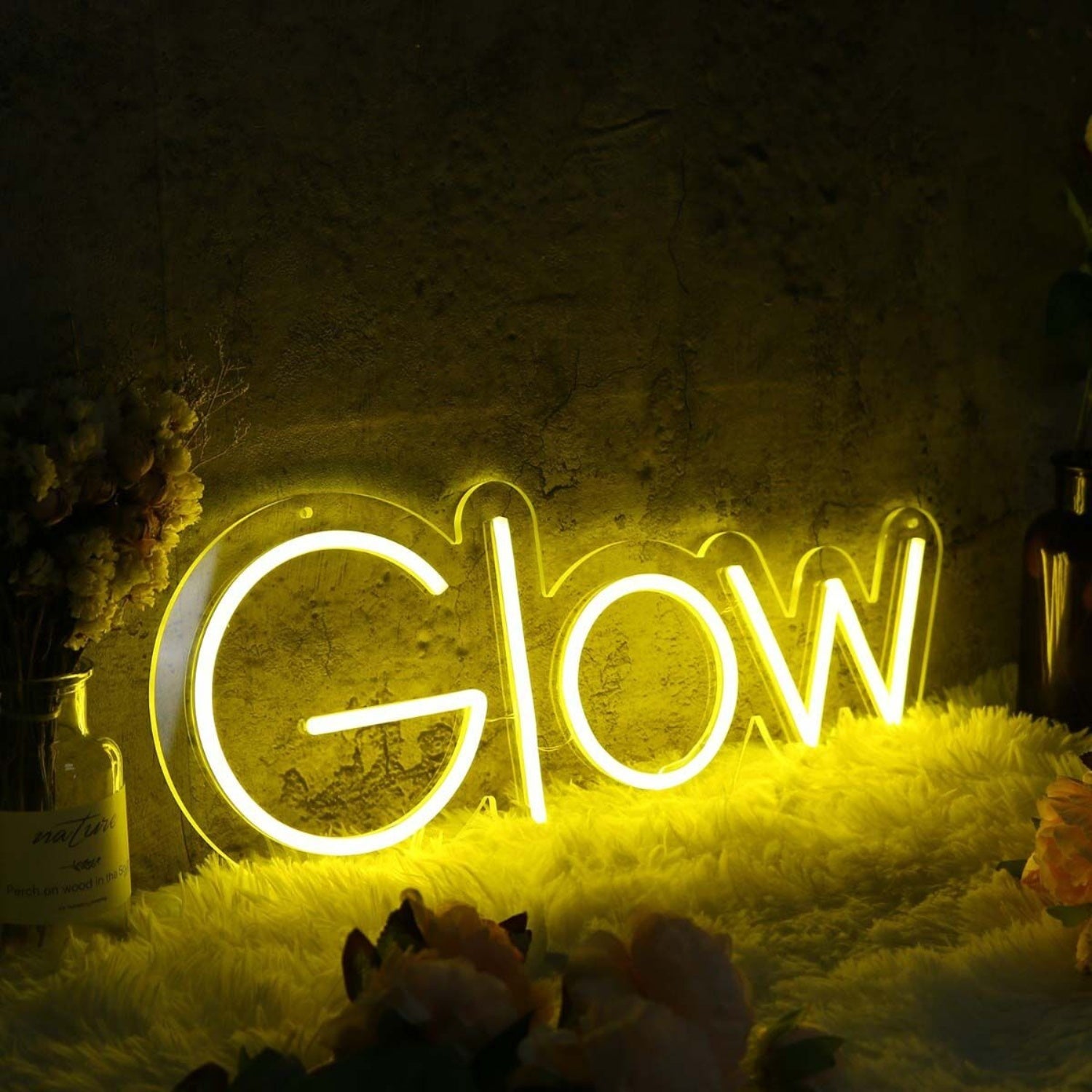 Glow Yellow Led Neon Sign - Shineneon