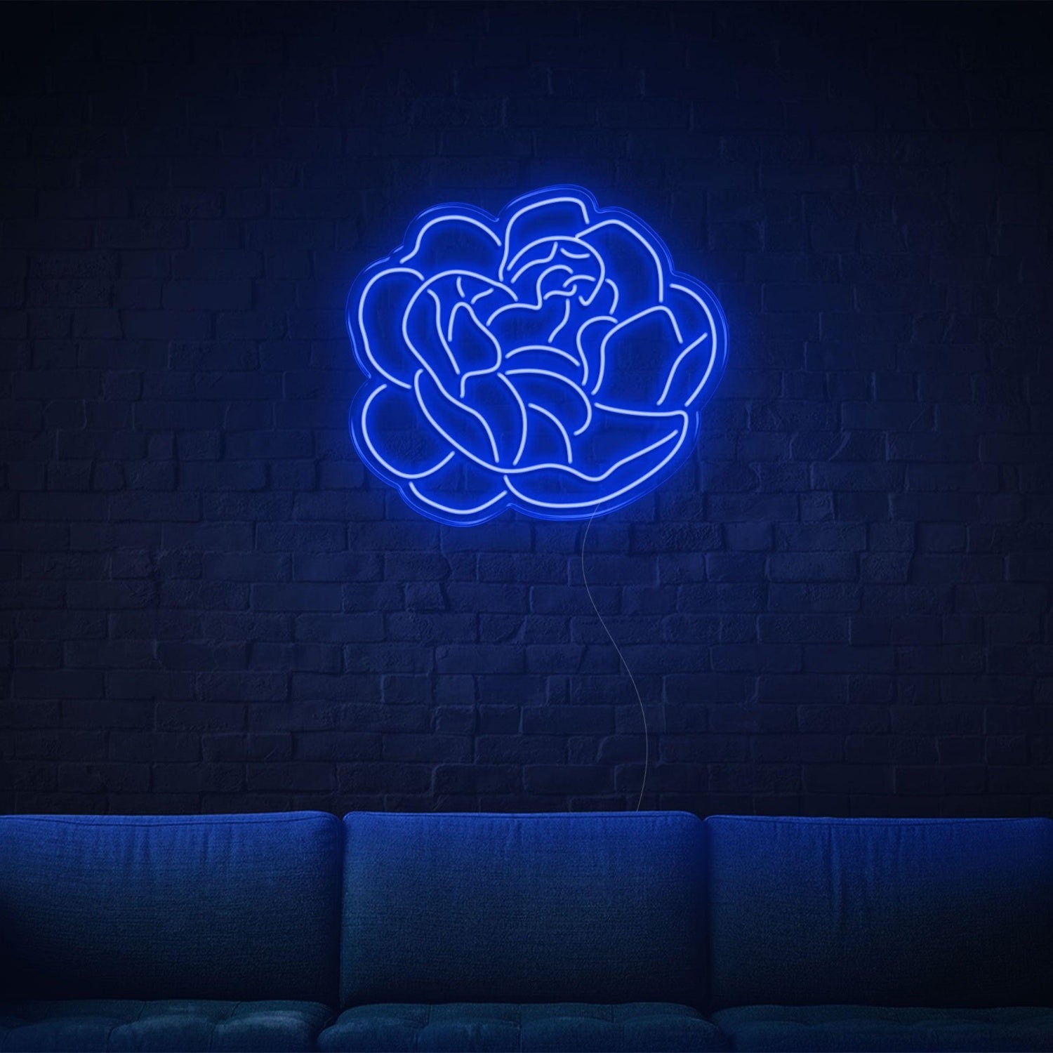 Glowing Green Floral Led Neon Sign For Home Cafe Bar Decor | Shineneon