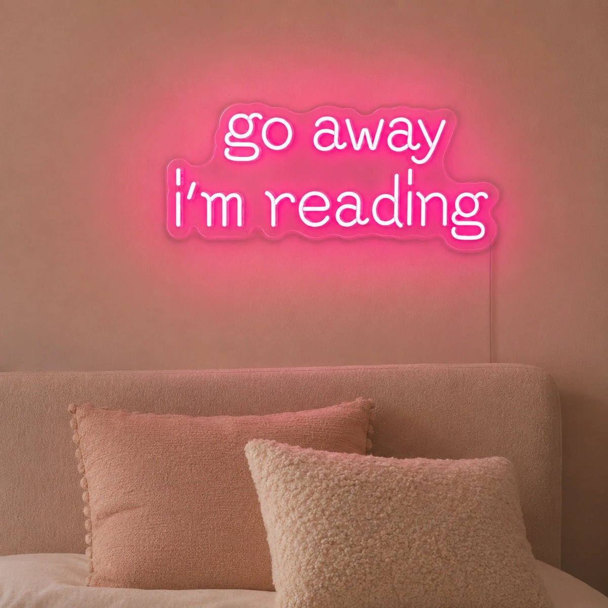 Go Away Im Reading LED Neon Sign - Shineneon