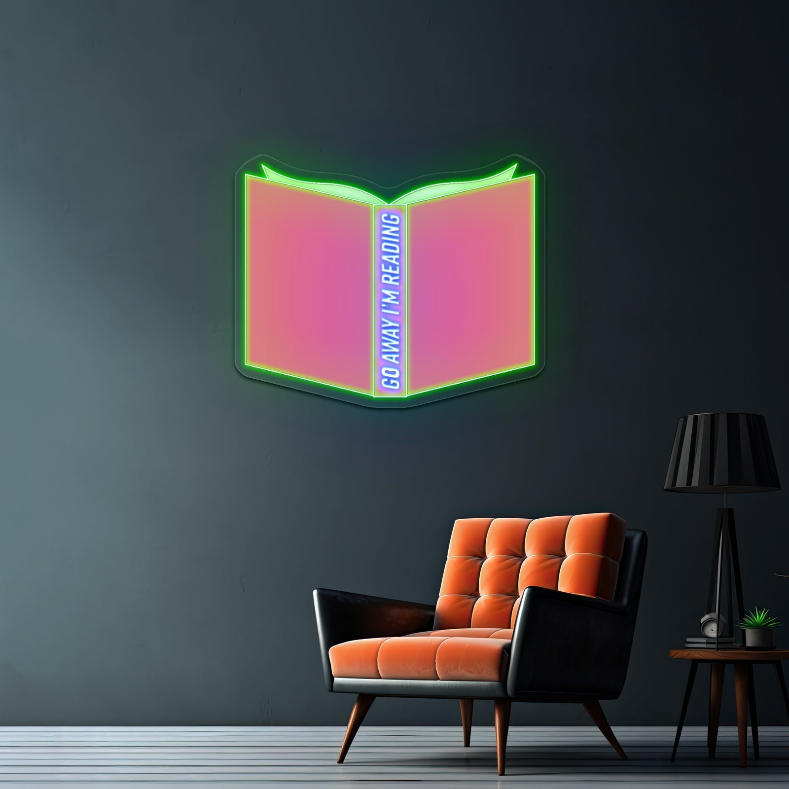 Go Away Im Reading Neon Signs For Bedroom - Shineneon