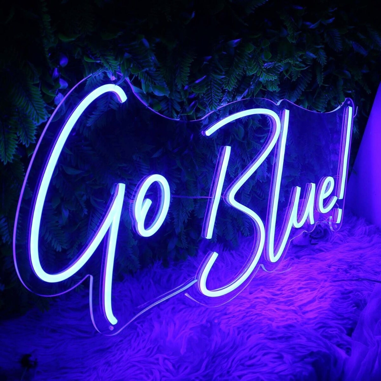 Go Blue Custom Led Neon Sign - Shineneon