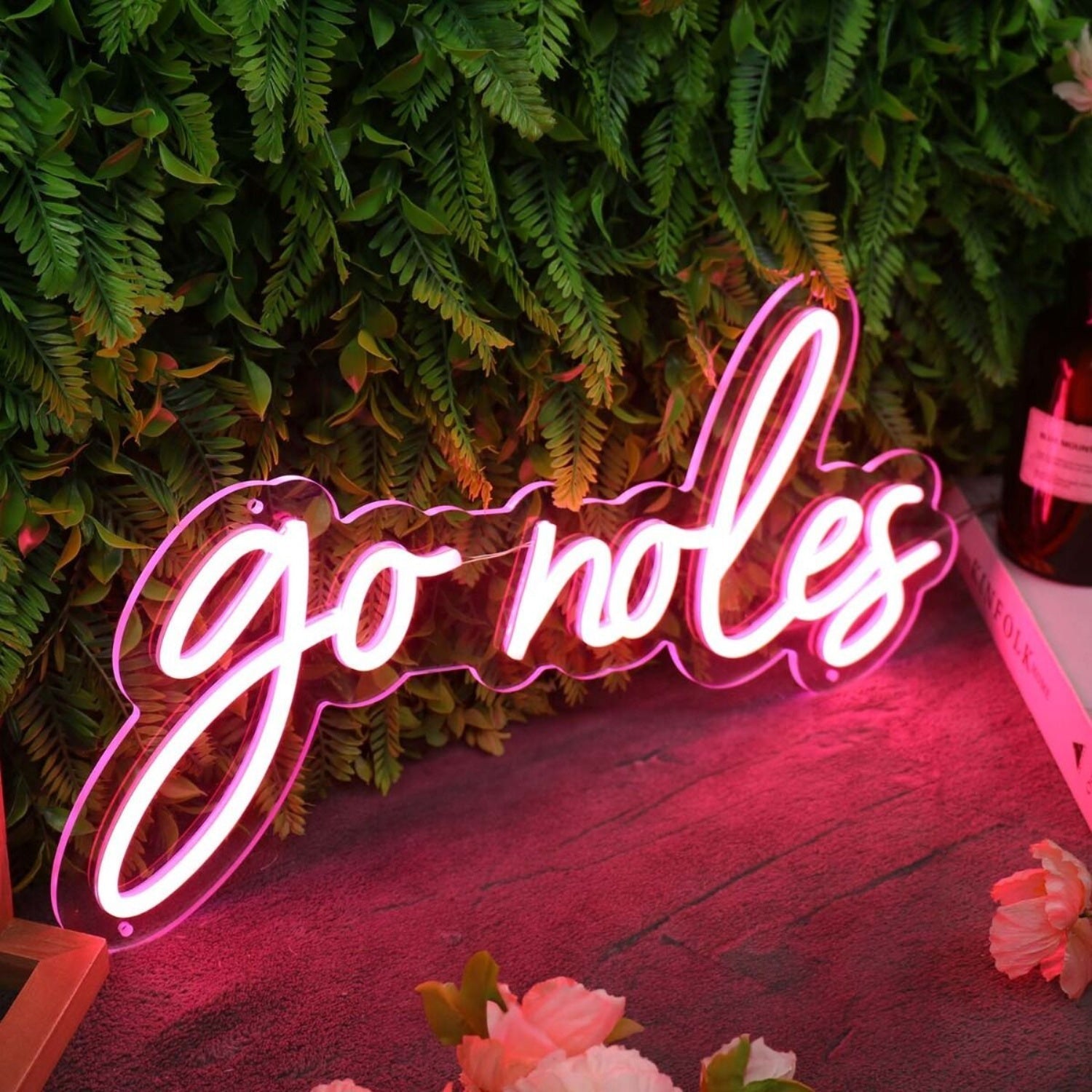 Go Noles Red Led Neon Sign - Shineneon