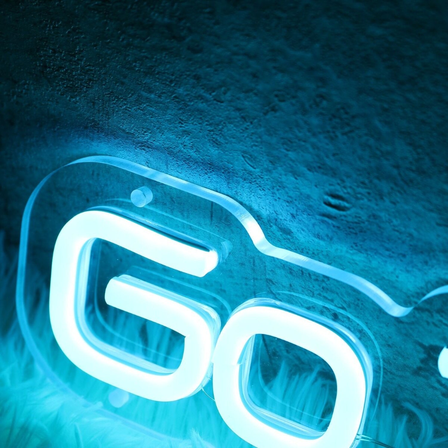 Go To Sleep Blue Led Neon Sign - Shineneon