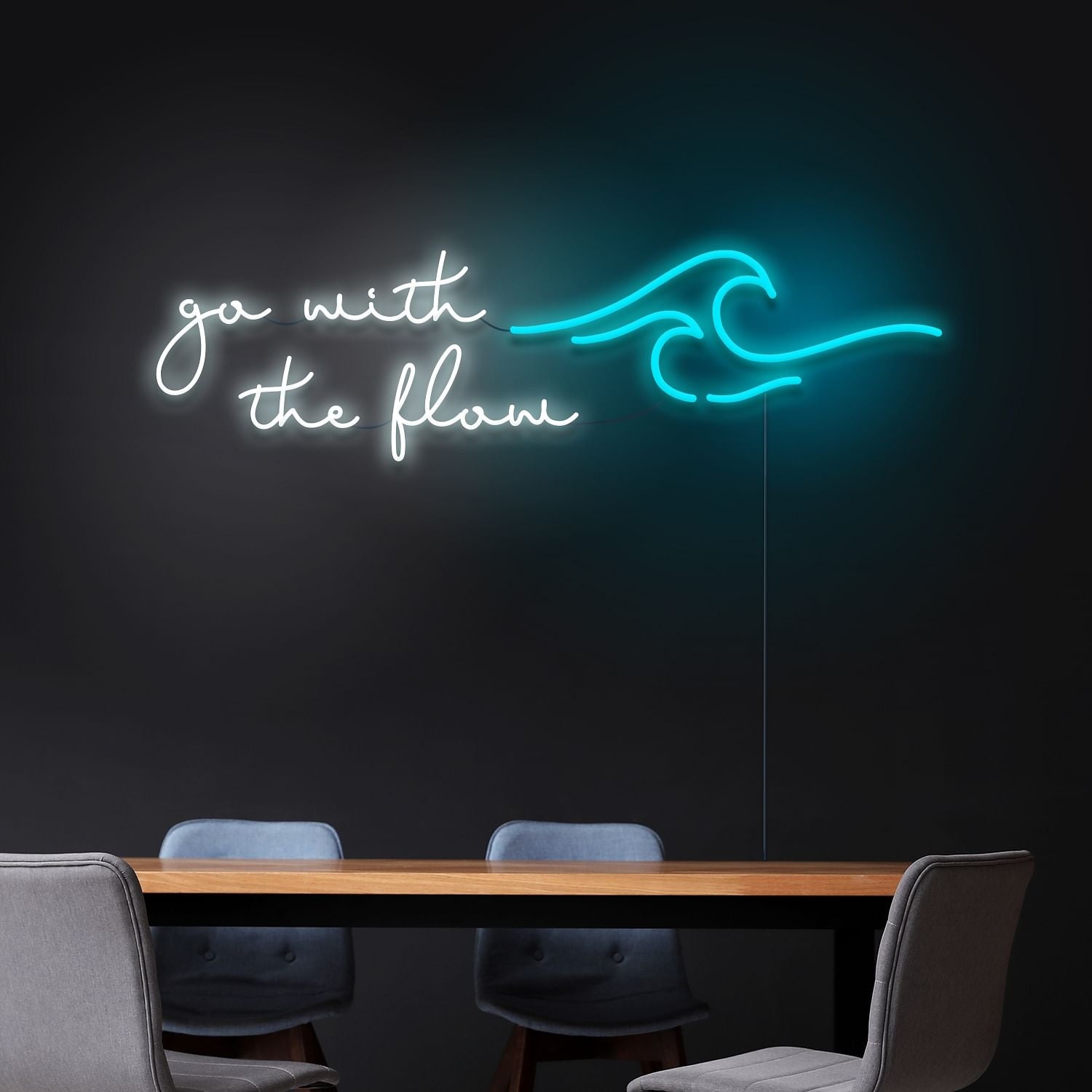 Go With The Flow Neon Light | Shineneon