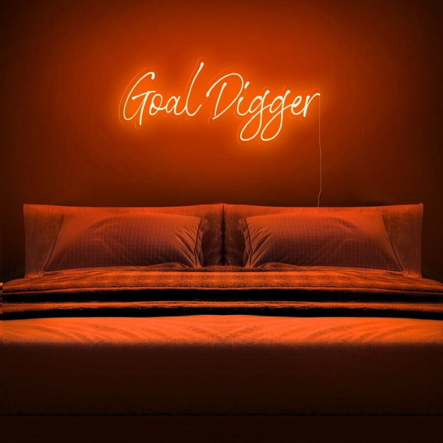 Goal Digger Led Neon Sign Ambitious Spaces | Shineneon