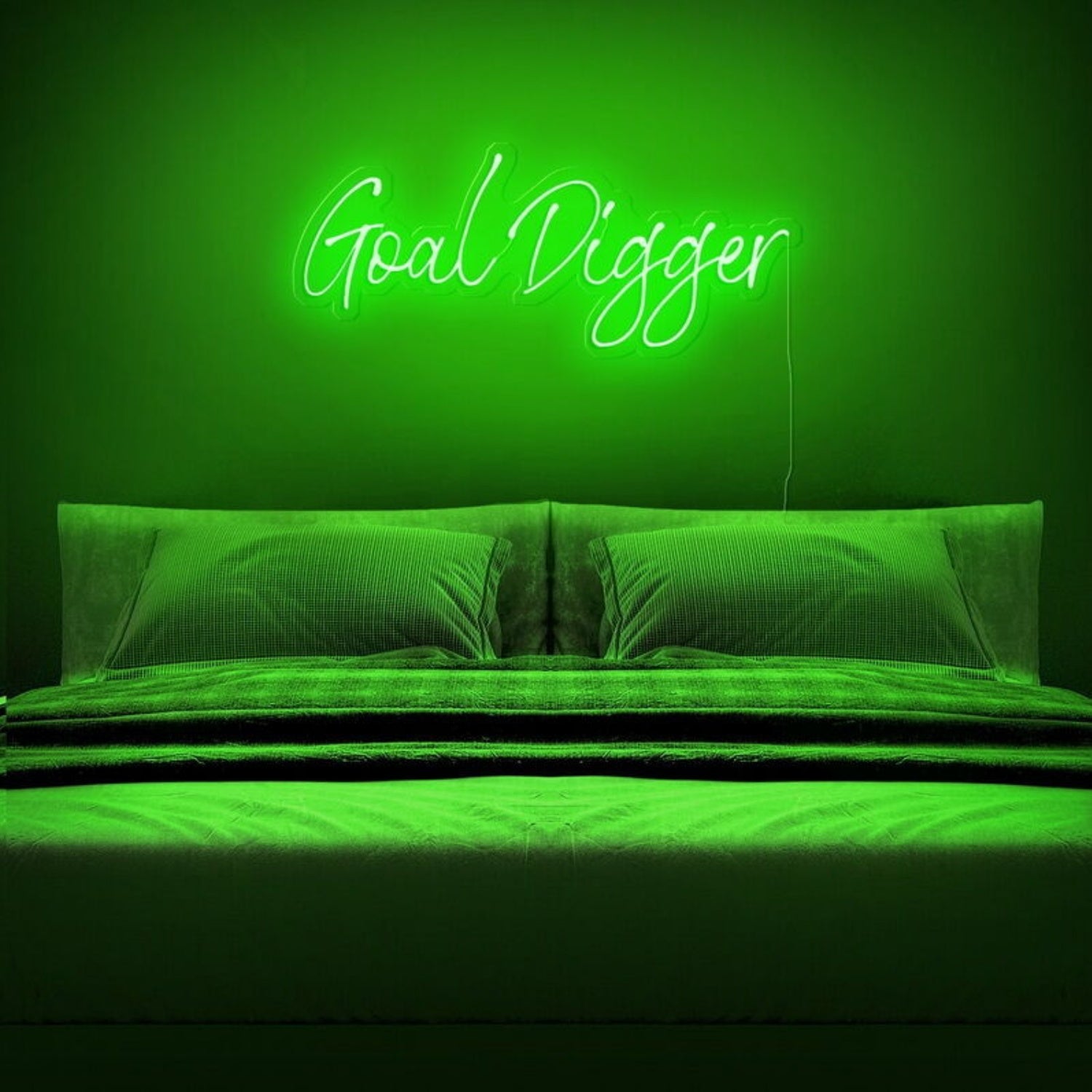 Goal Digger Led Neon Sign Ambitious Spaces | Shineneon
