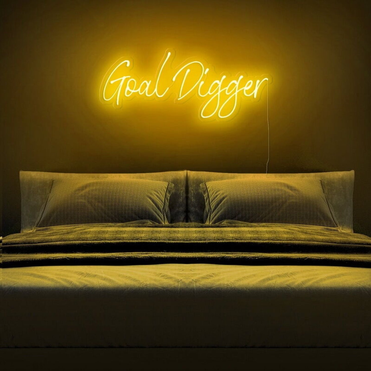Goal Digger Led Neon Sign Ambitious Spaces | Shineneon