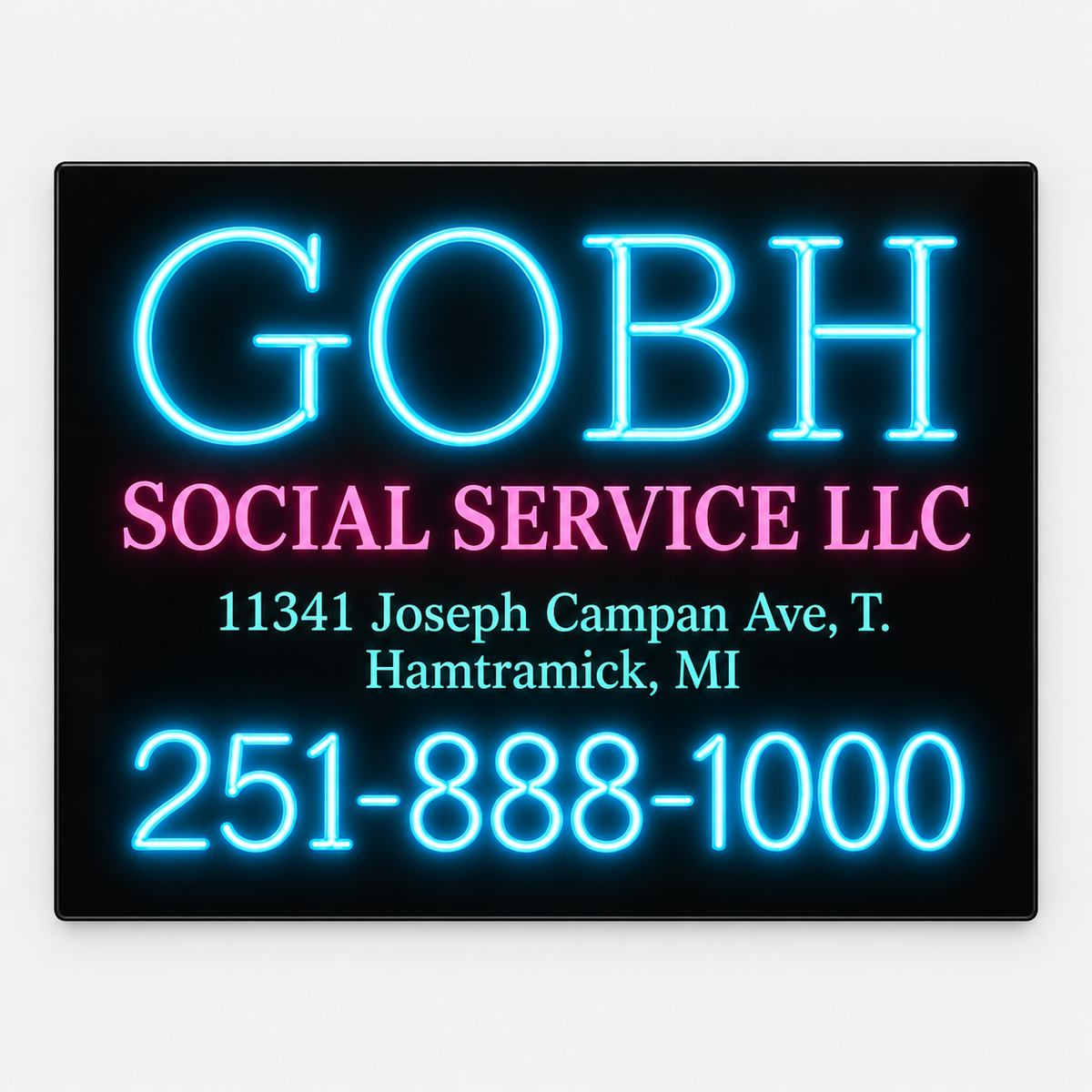 GOBH Custom LED Neon Sign