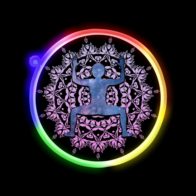 Goddess Yoga Led Neon Sign For Wellness Space Rgb Color