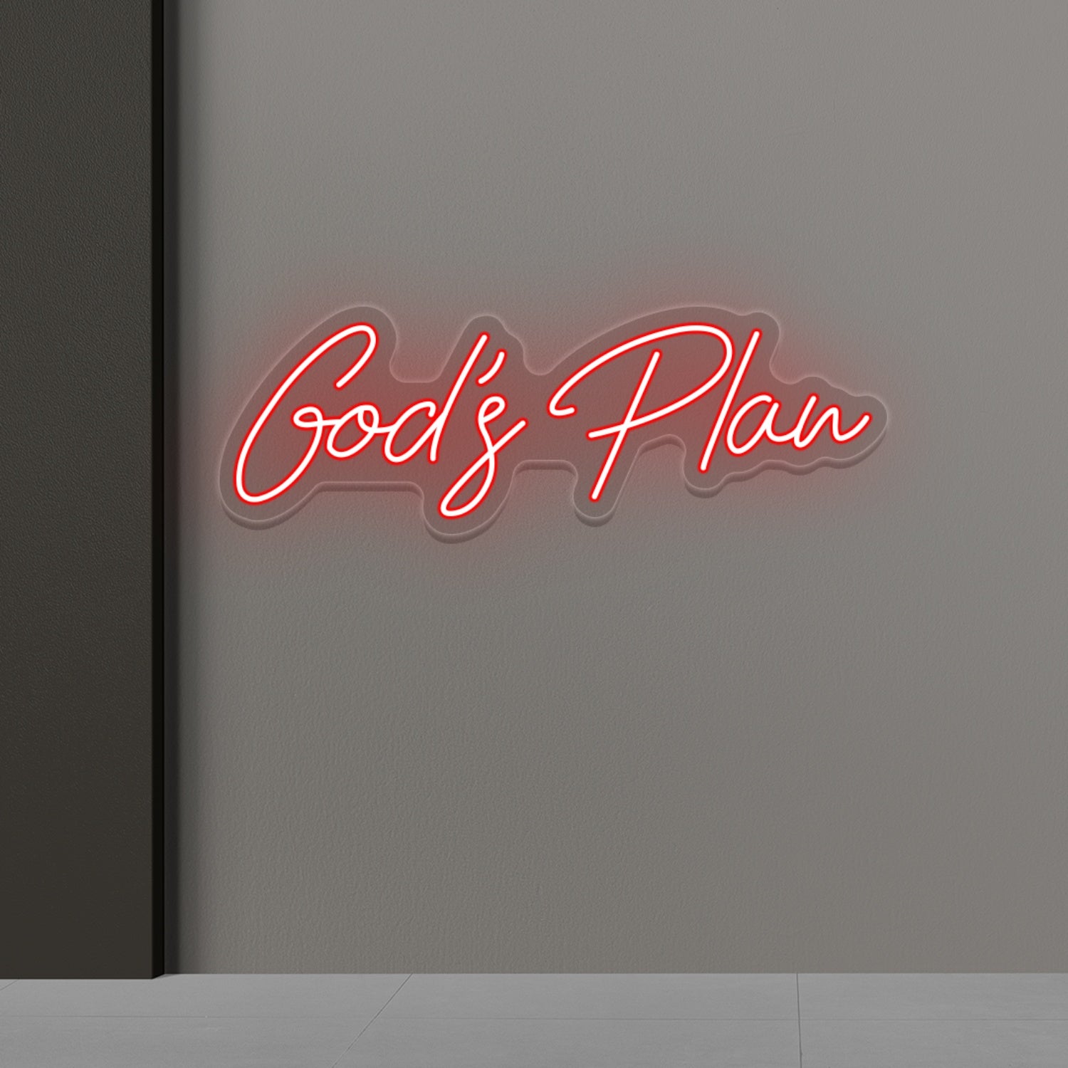 Gods Plan Led Neon Sign | Shineneon