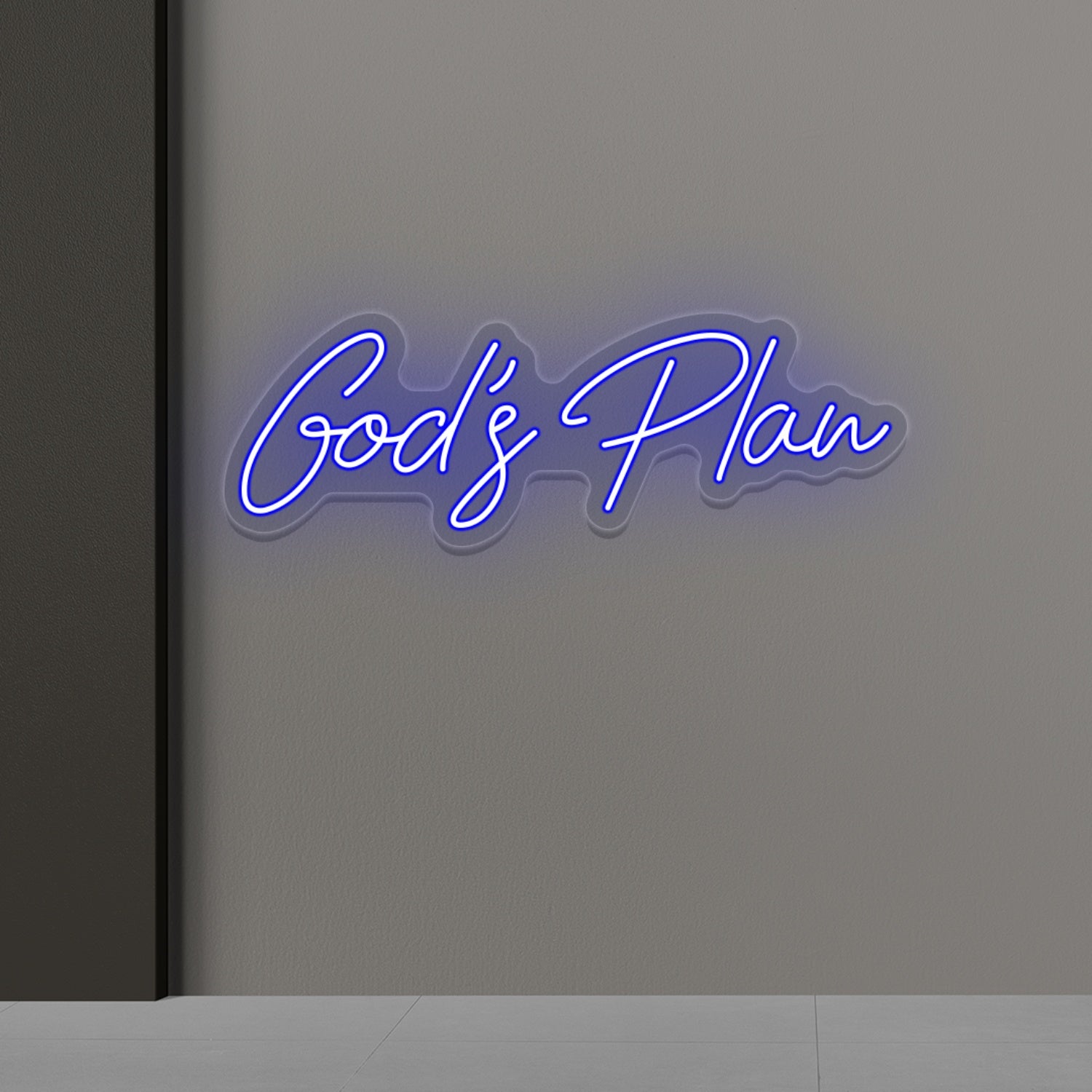 Gods Plan Led Neon Sign | Shineneon