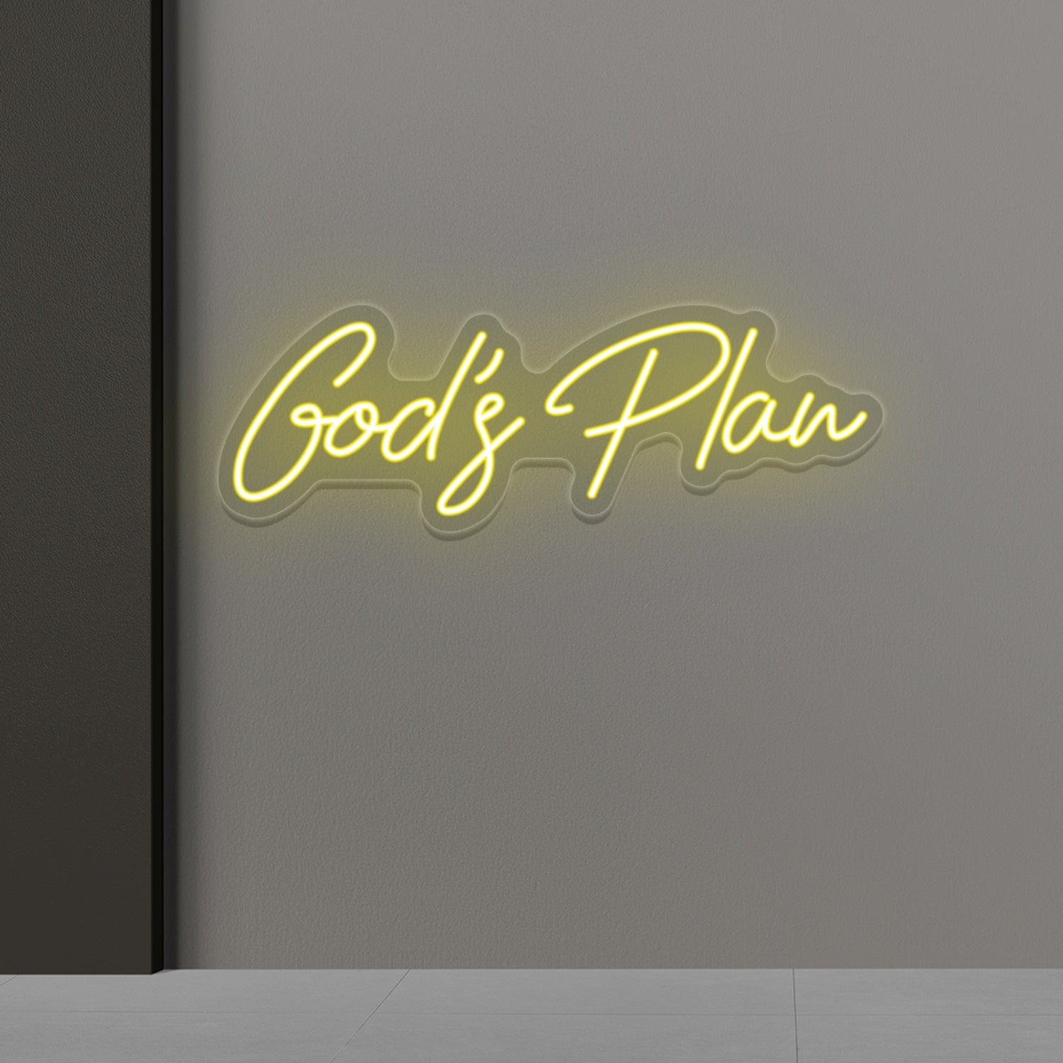 Gods Plan Led Neon Sign | Shineneon