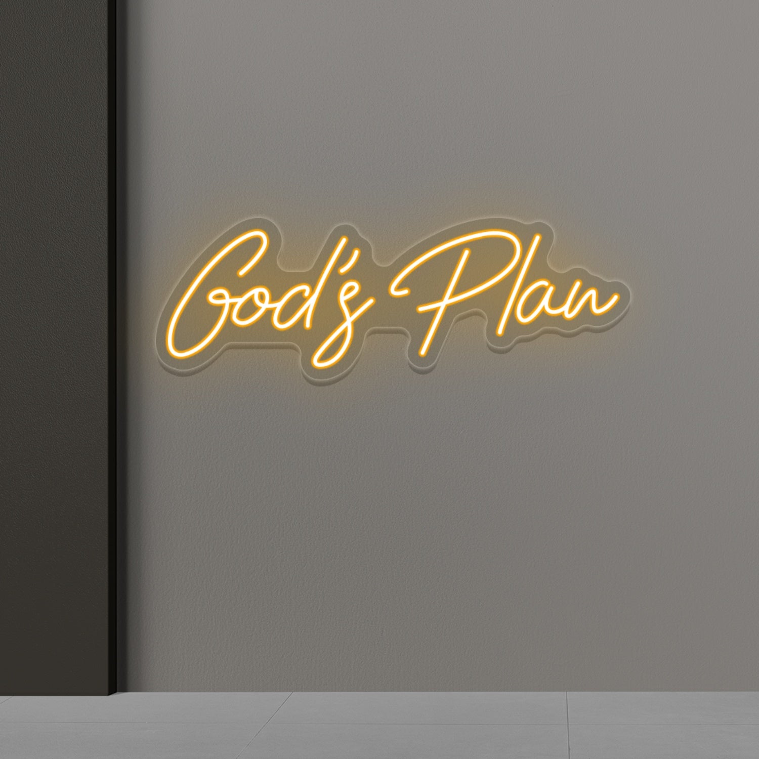 Gods Plan Led Neon Sign | Shineneon