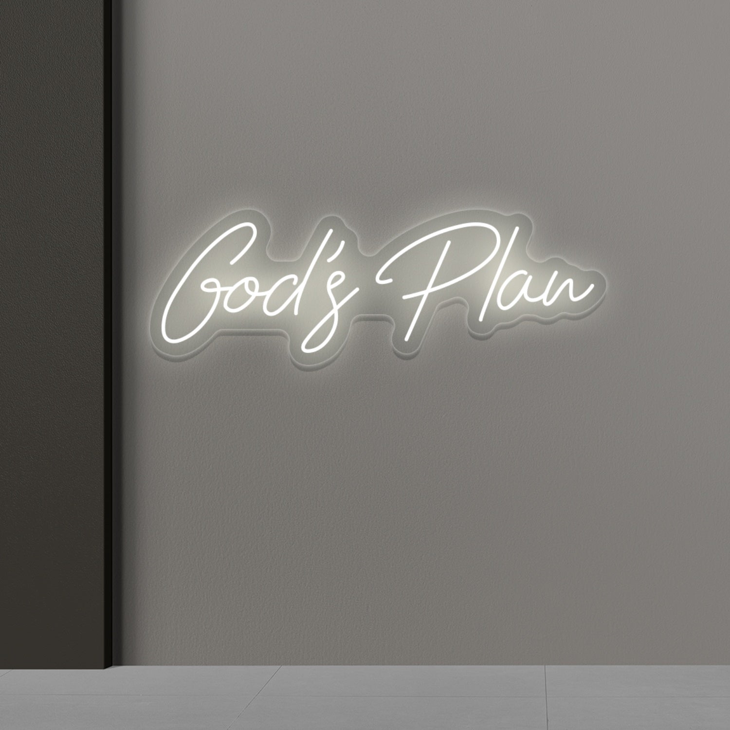 Gods Plan Led Neon Sign | Shineneon