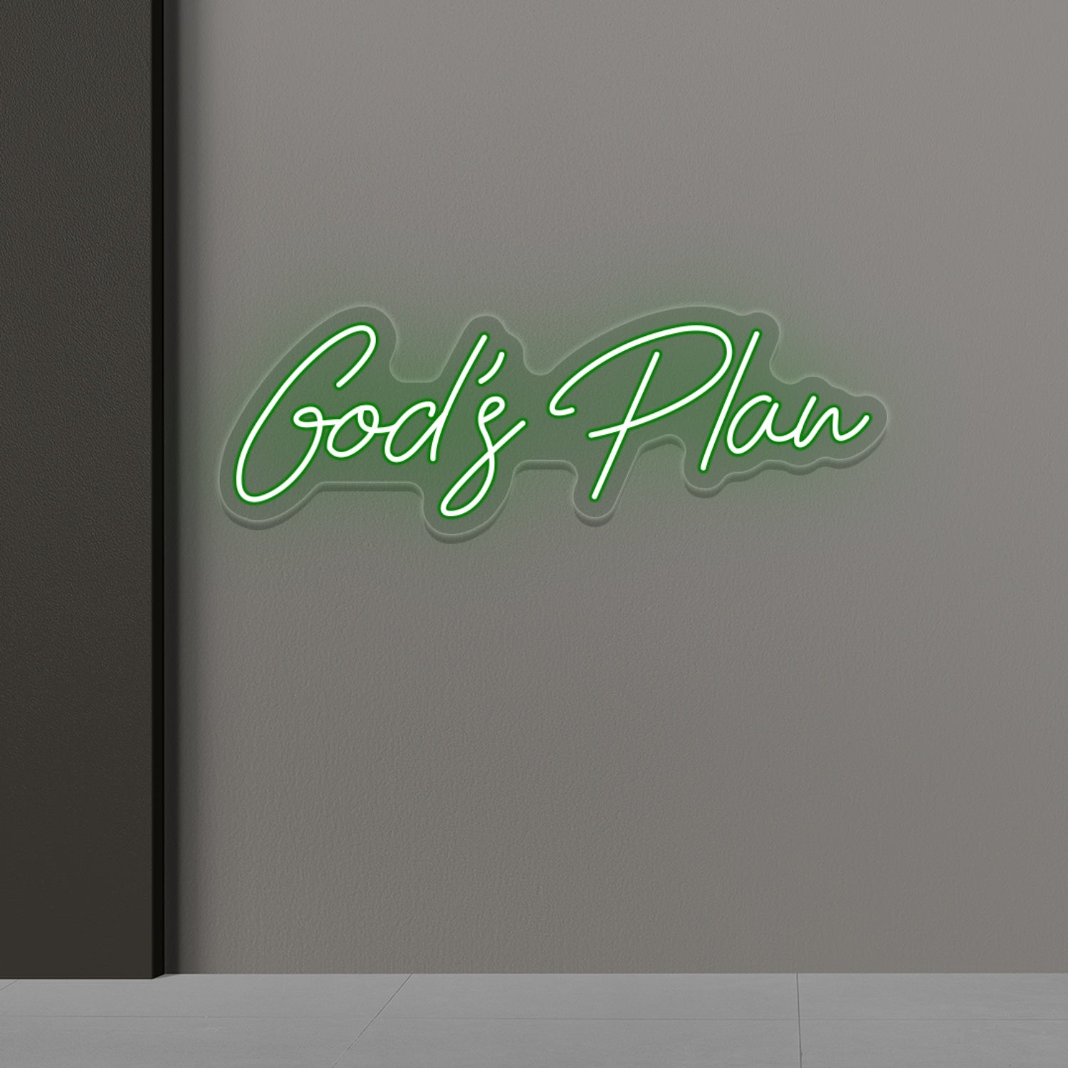 Gods Plan Led Neon Sign | Shineneon