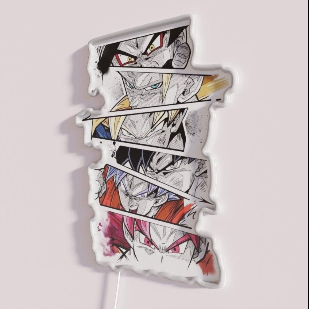 Goku Rgb Led Neon Sign - Shineneon