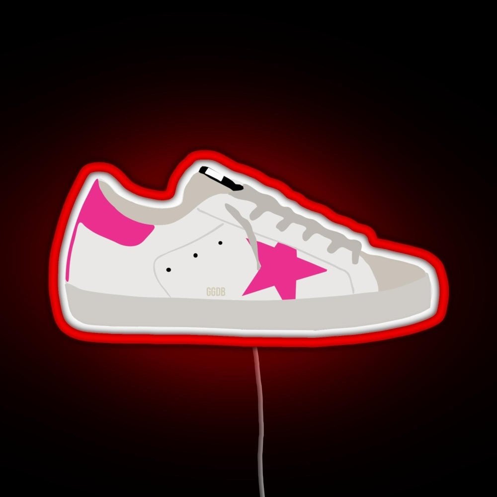 Golden Goose Sneaker Rgb Led Neon Sign Pop Wall Art - Shineneon