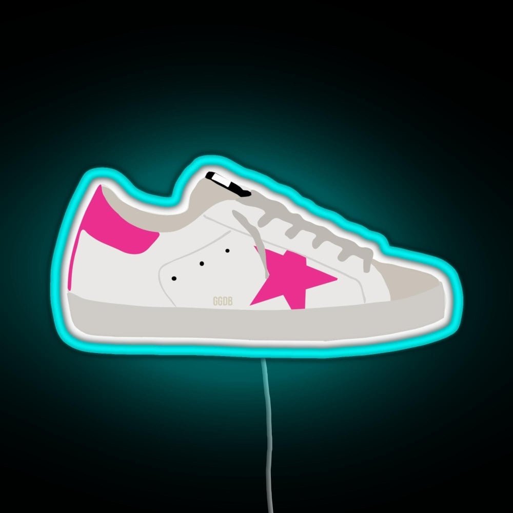 Golden Goose Sneaker Rgb Led Neon Sign Pop Wall Art - Shineneon