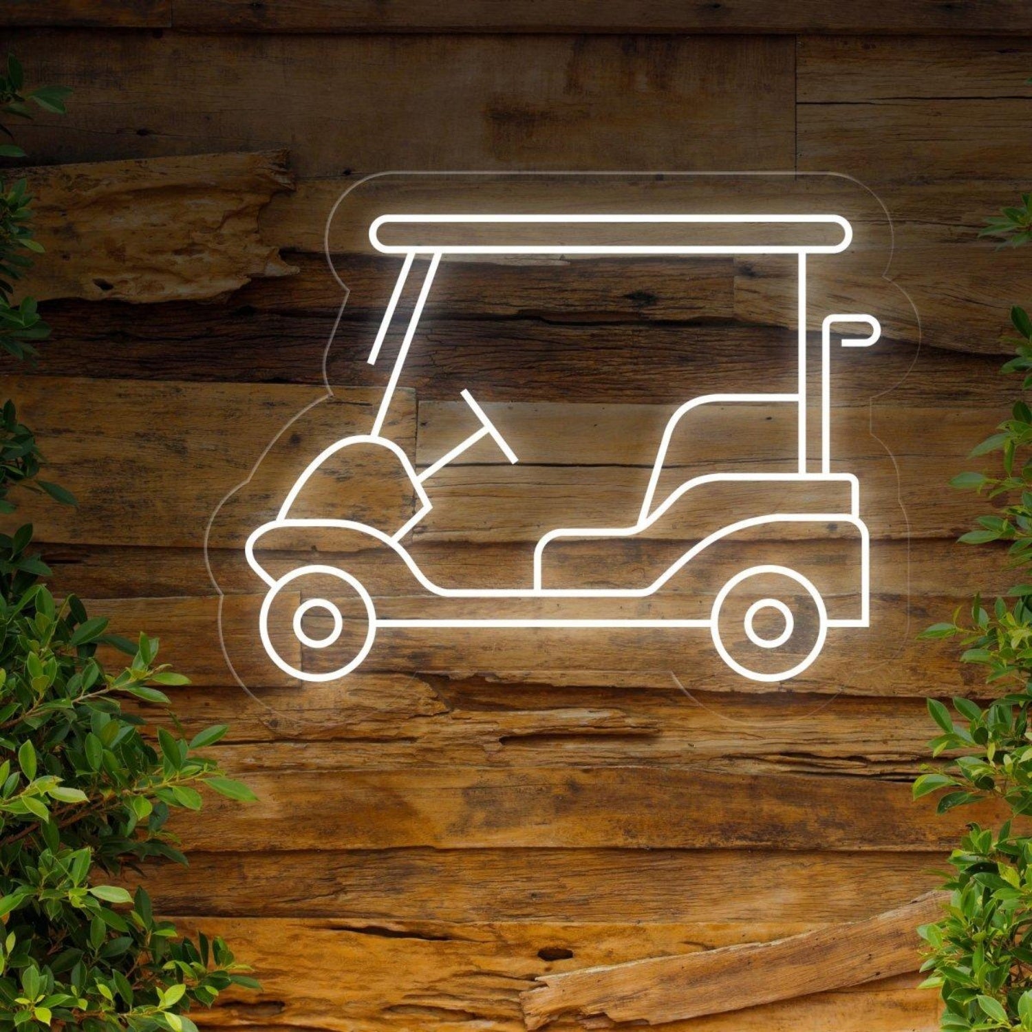 Golf Cart Led Neon Sign Outdoor Parking Club Decoration | Shineneon