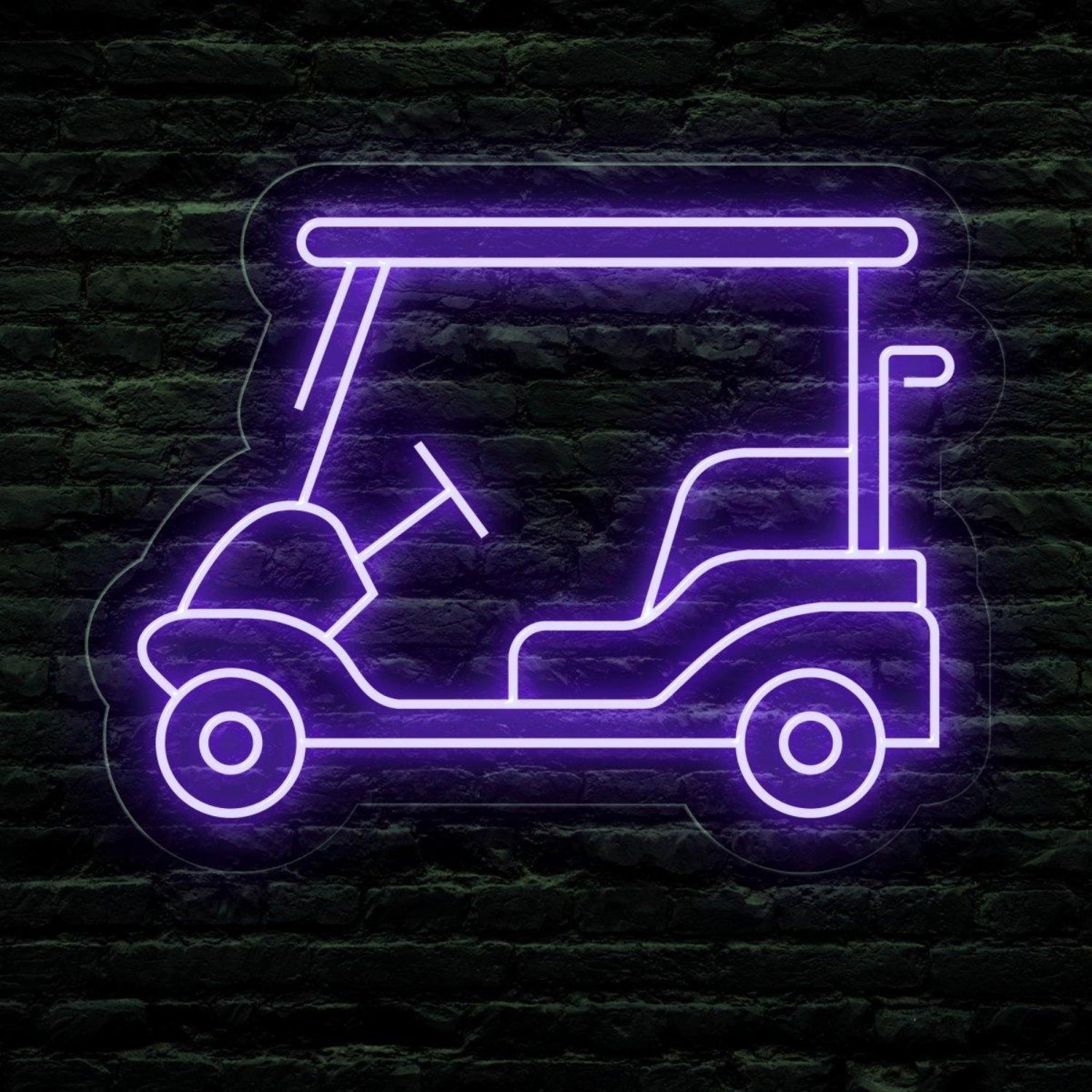 Golf Cart Led Neon Sign Outdoor Parking Club Decoration | Shineneon