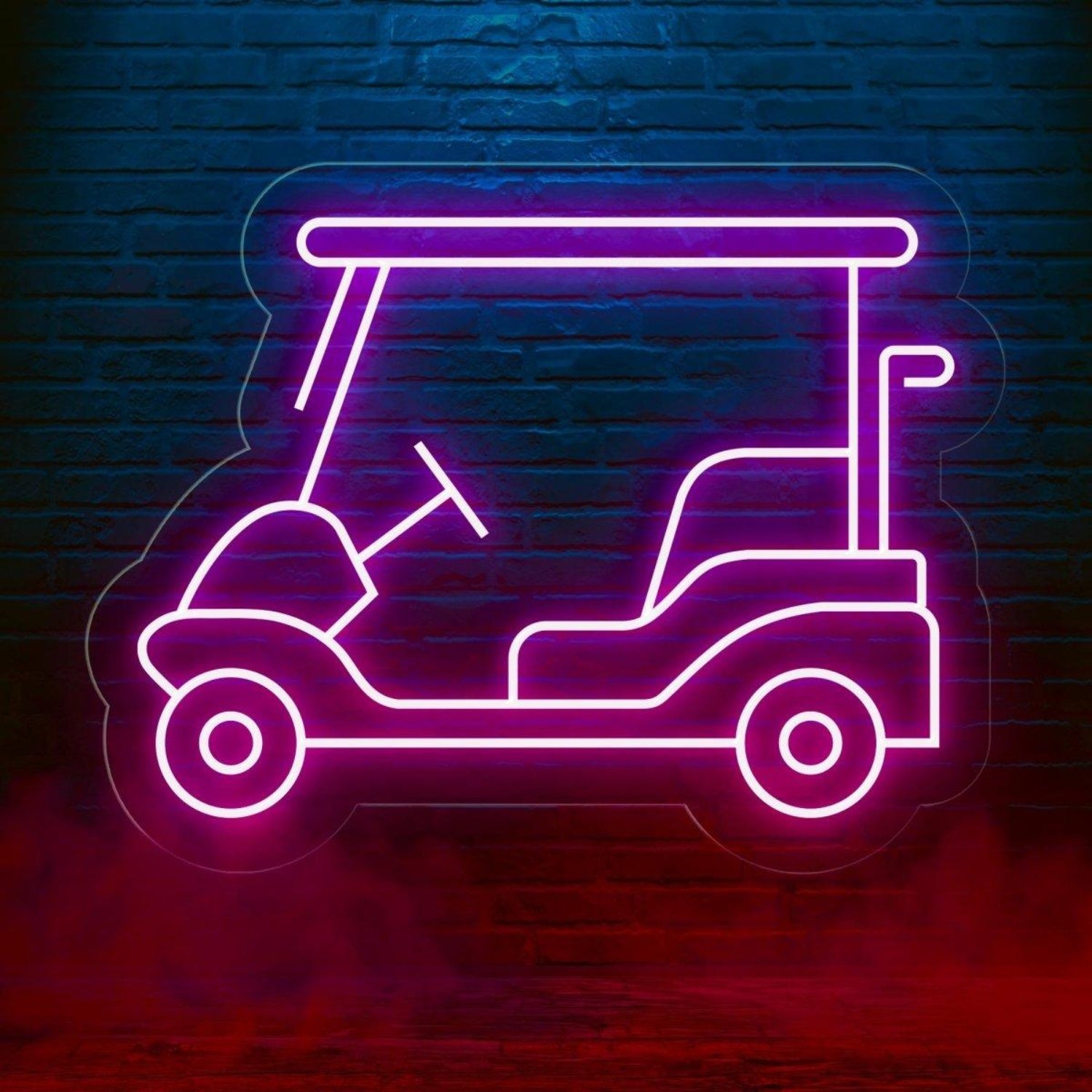 Golf Cart Led Neon Sign Outdoor Parking Club Decoration | Shineneon