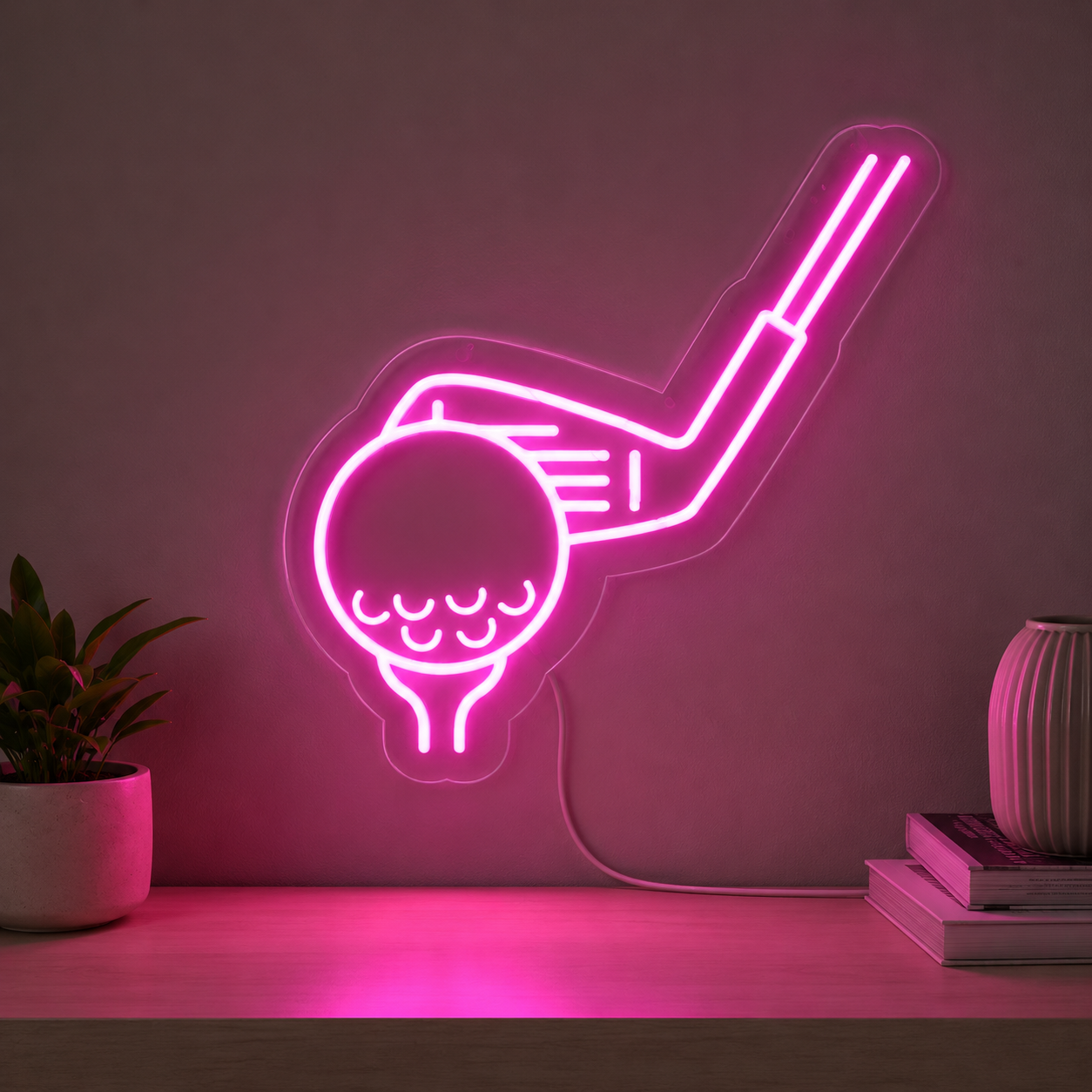 Golf Game Room LED Neon Sign main product image